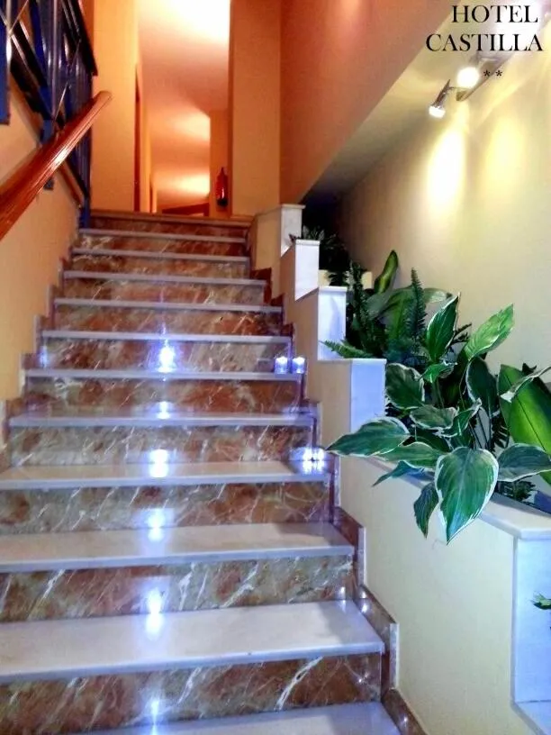 Lobby or reception in Hotel Castilla