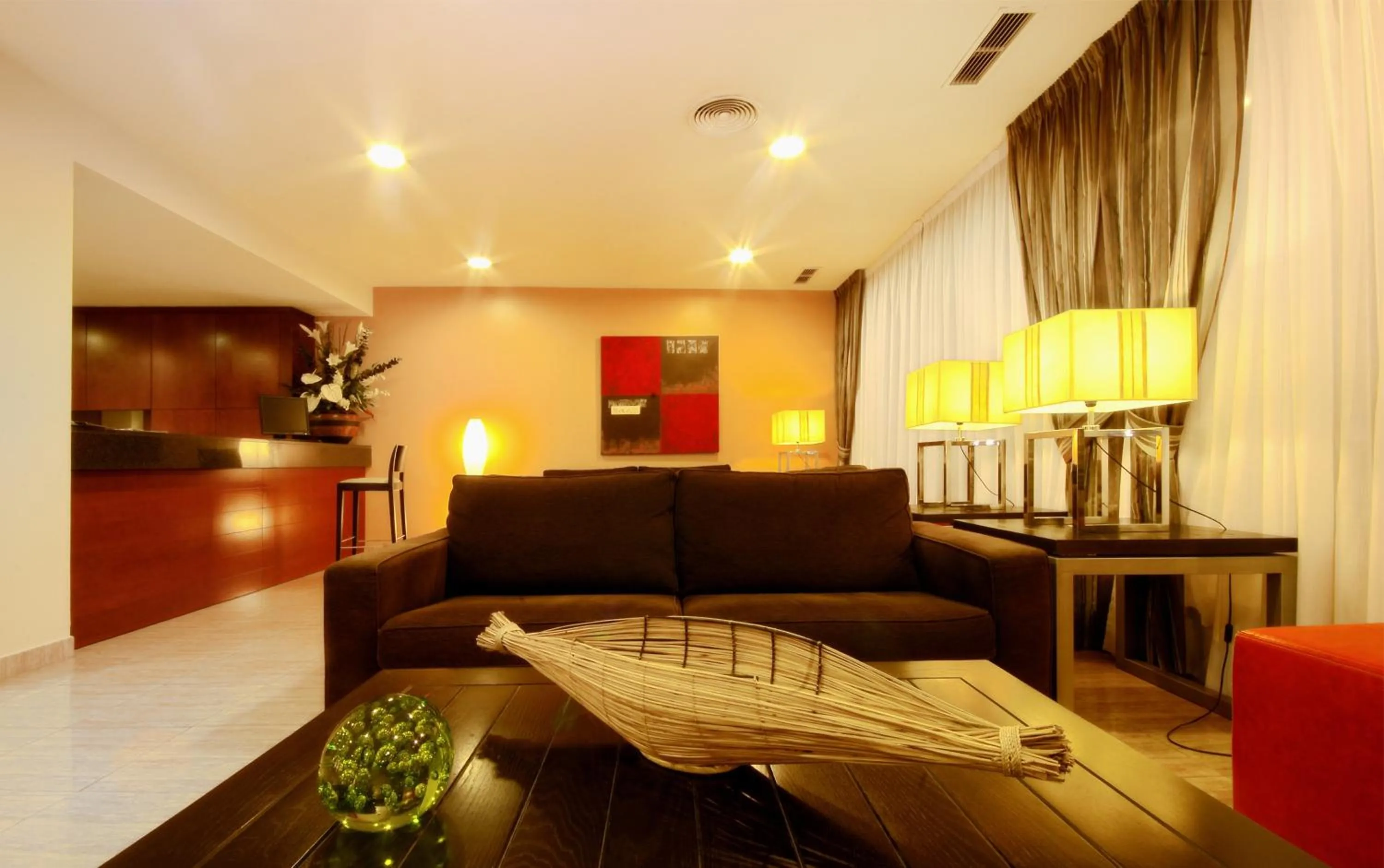 Lobby or reception in Hotel Baviera