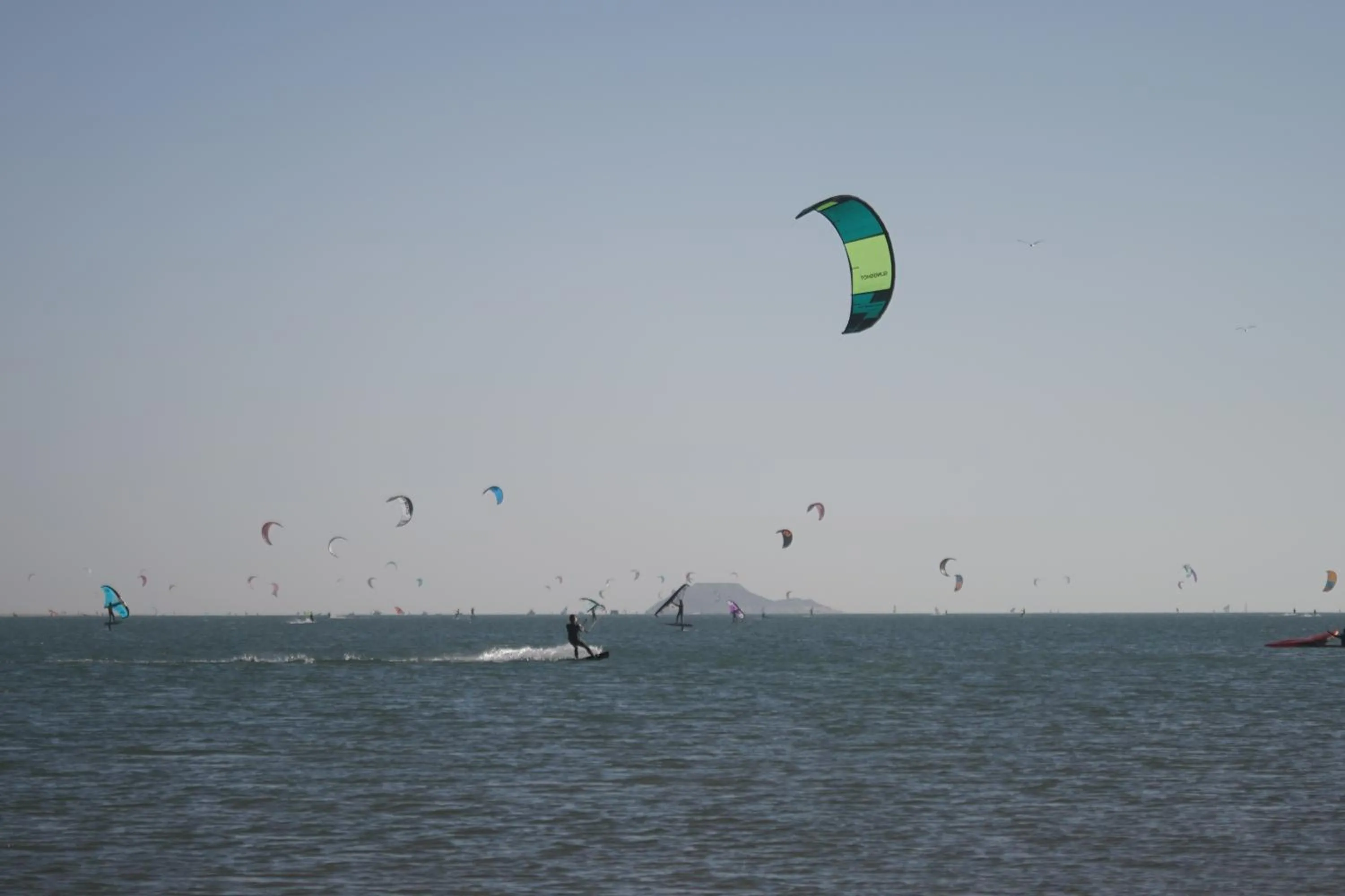 Day in Desert Sands Dakhla Lagoon View & Kitesurf Spot