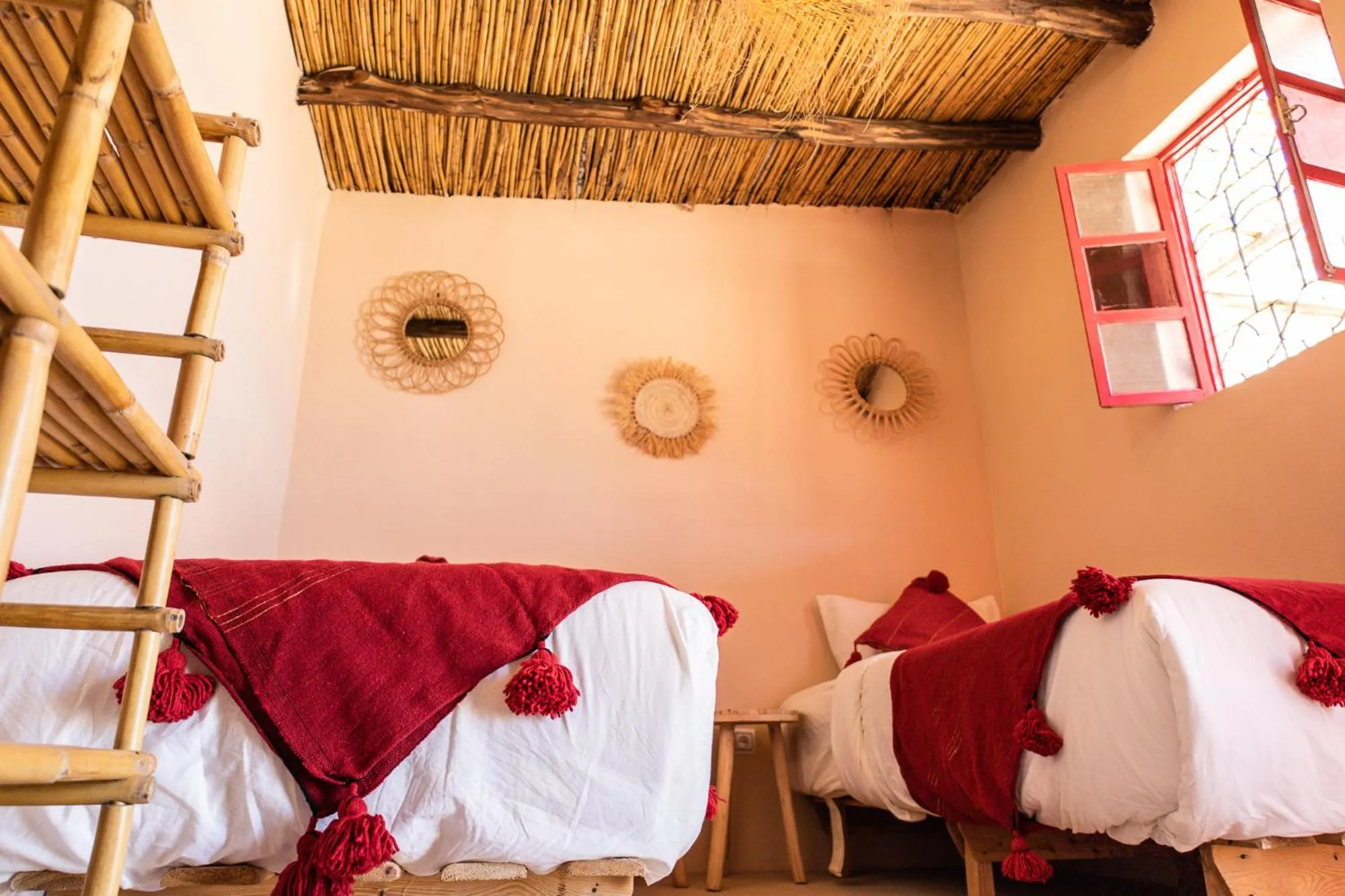 Bed in Desert Sands Dakhla Lagoon View & Kitesurf Spot