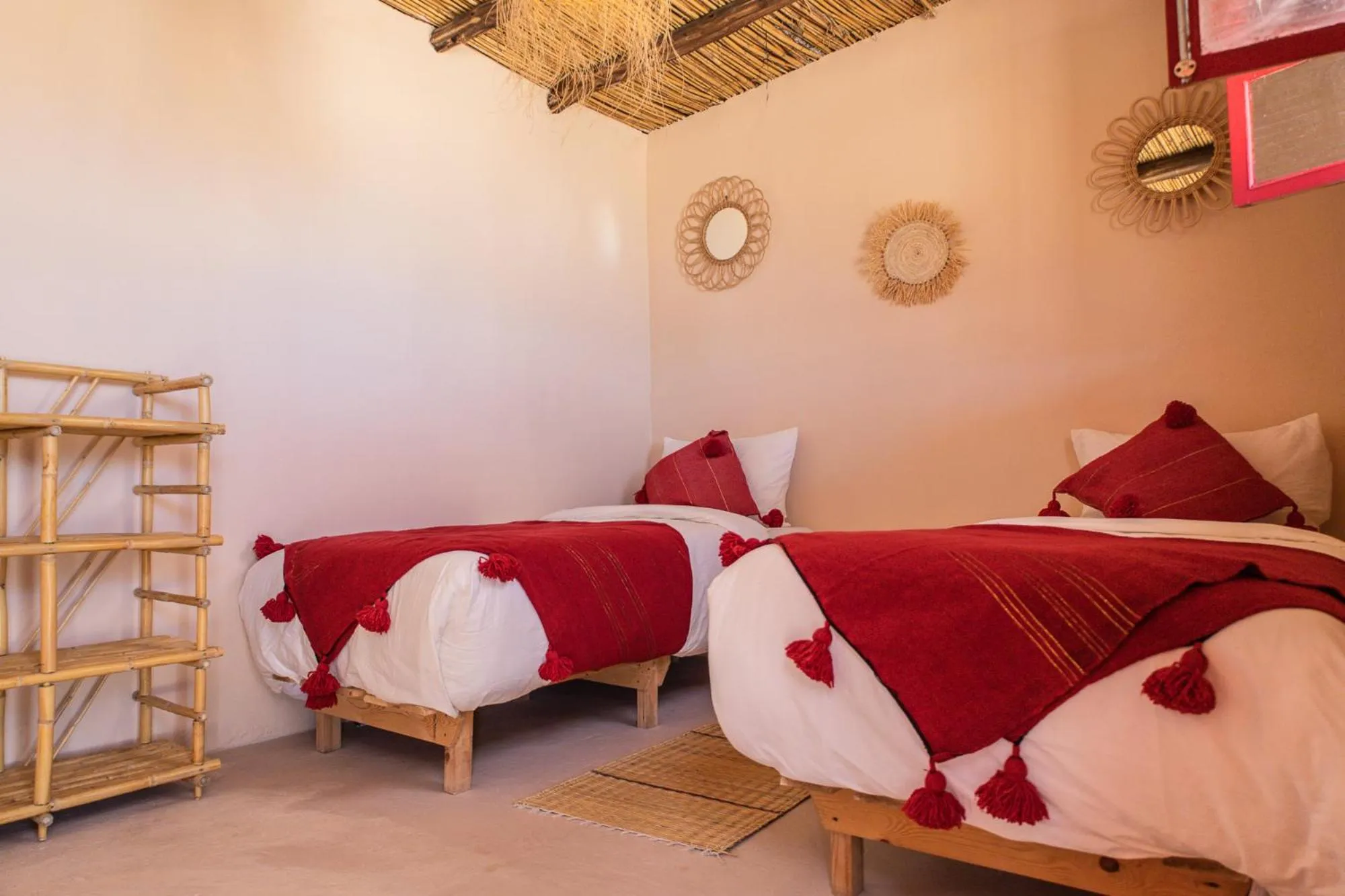 Bed in Desert Sands Dakhla Lagoon View & Kitesurf Spot