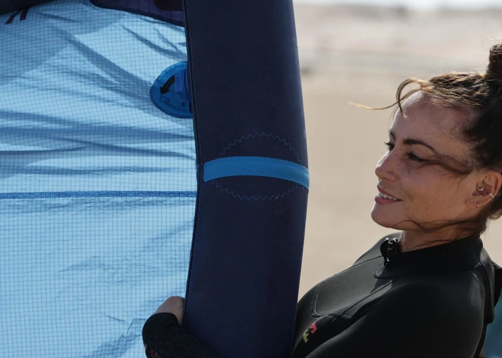 Day in Desert Sands Dakhla Lagoon View & Kitesurf Spot