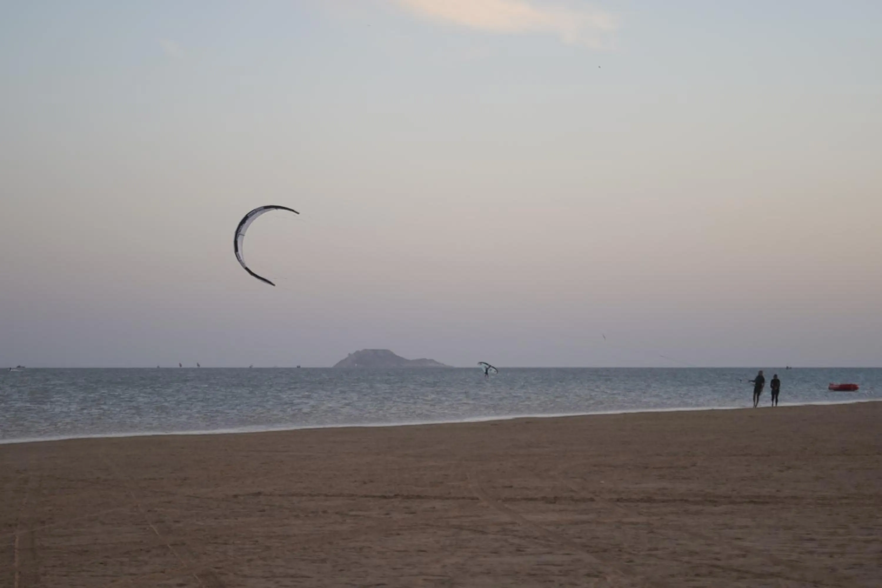 Day in Desert Sands Dakhla Lagoon View & Kitesurf Spot