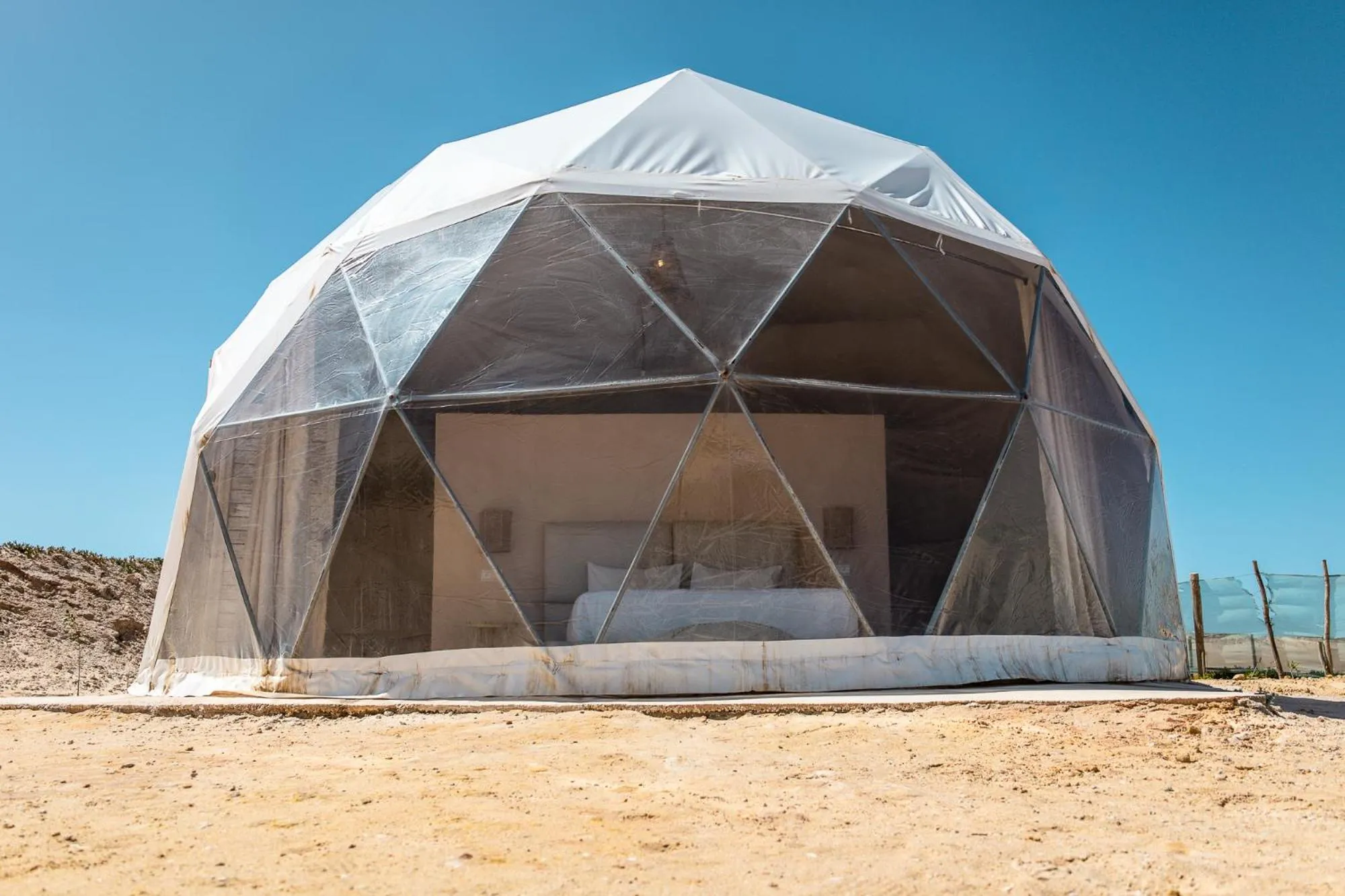 Day in Desert Sands Dakhla Lagoon View & Kitesurf Spot