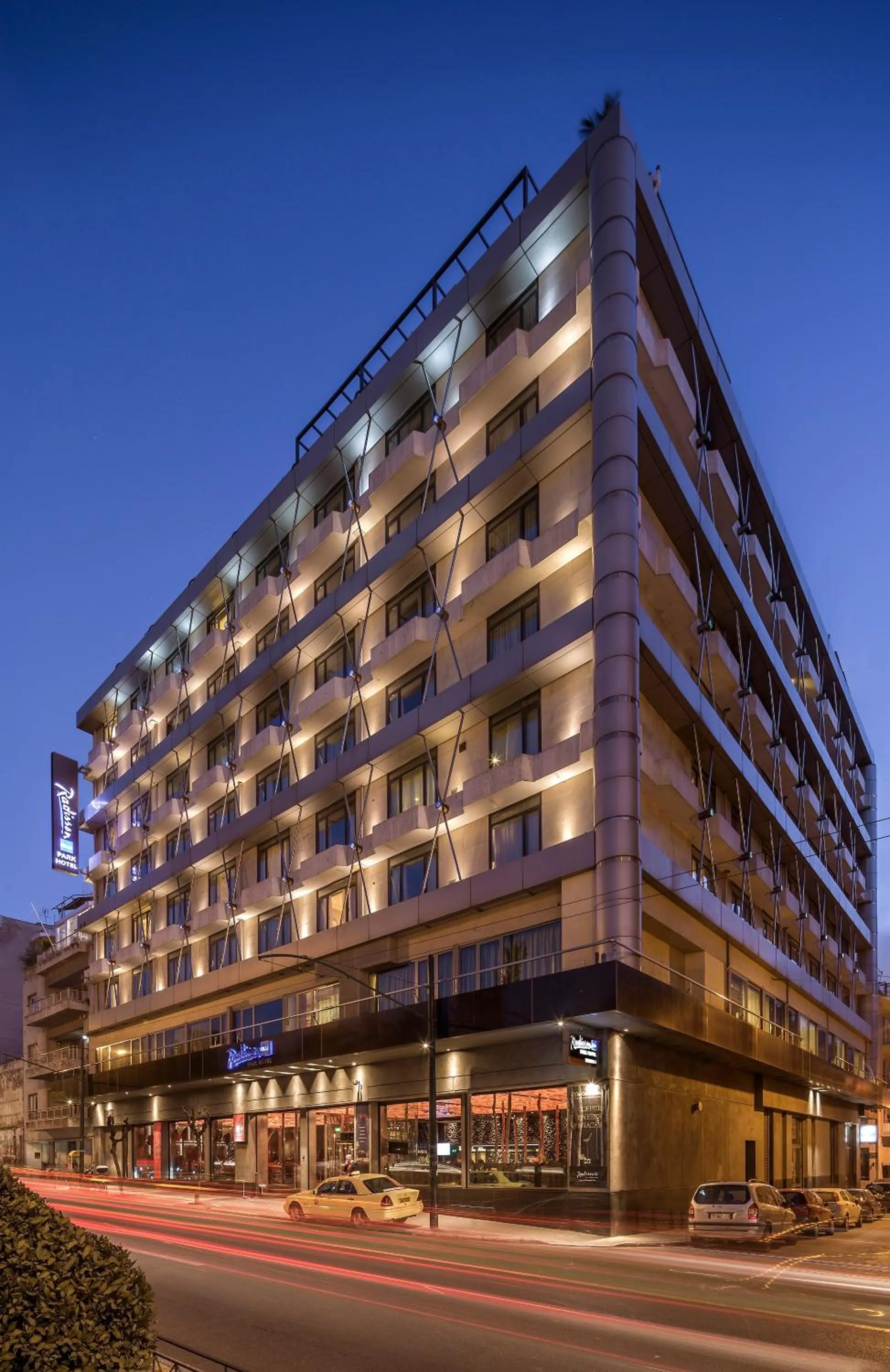 Property building in Radisson Blu Park Hotel Athens