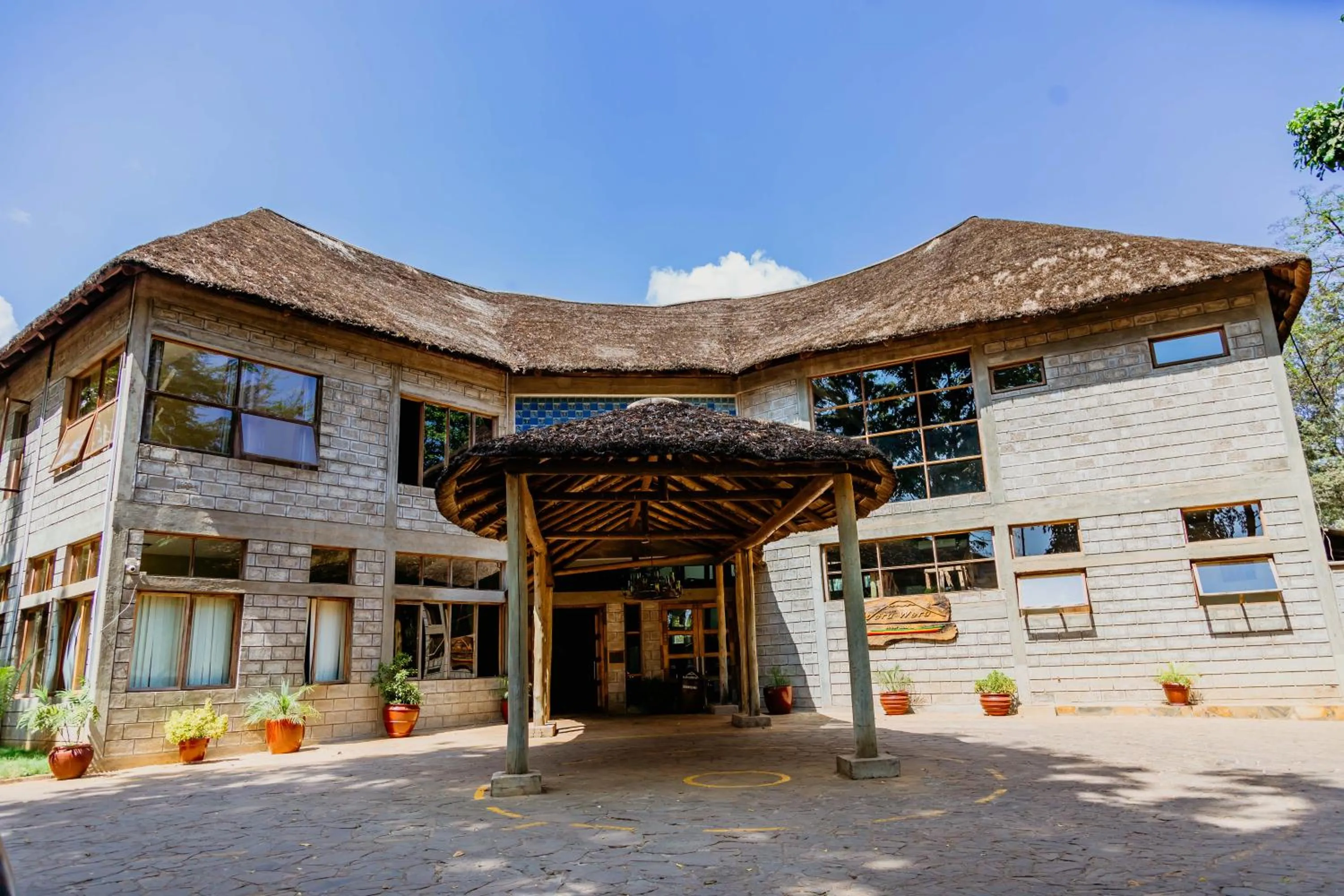Property building in Weru Weru River Lodge