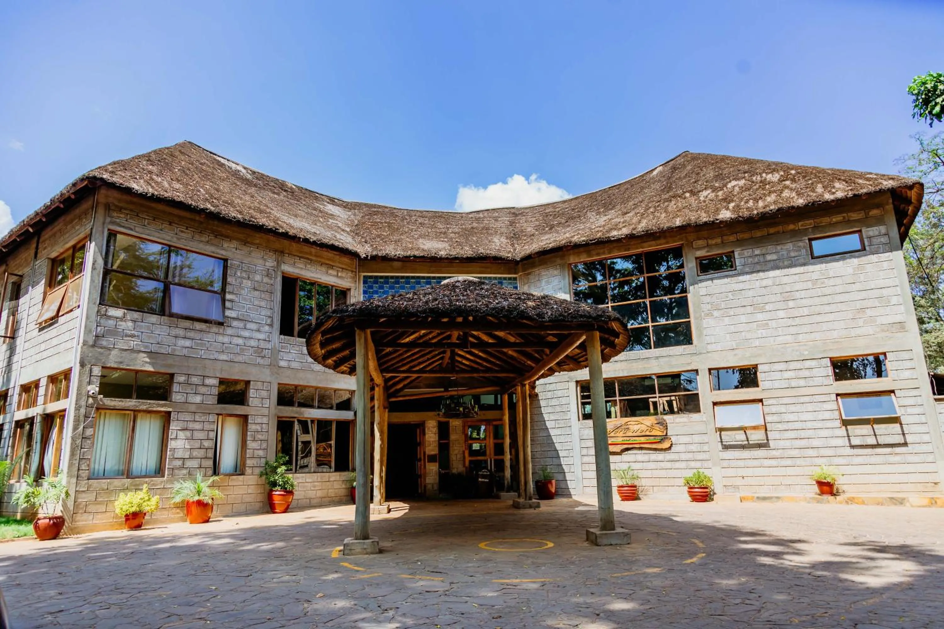 Property building in Weru Weru River Lodge