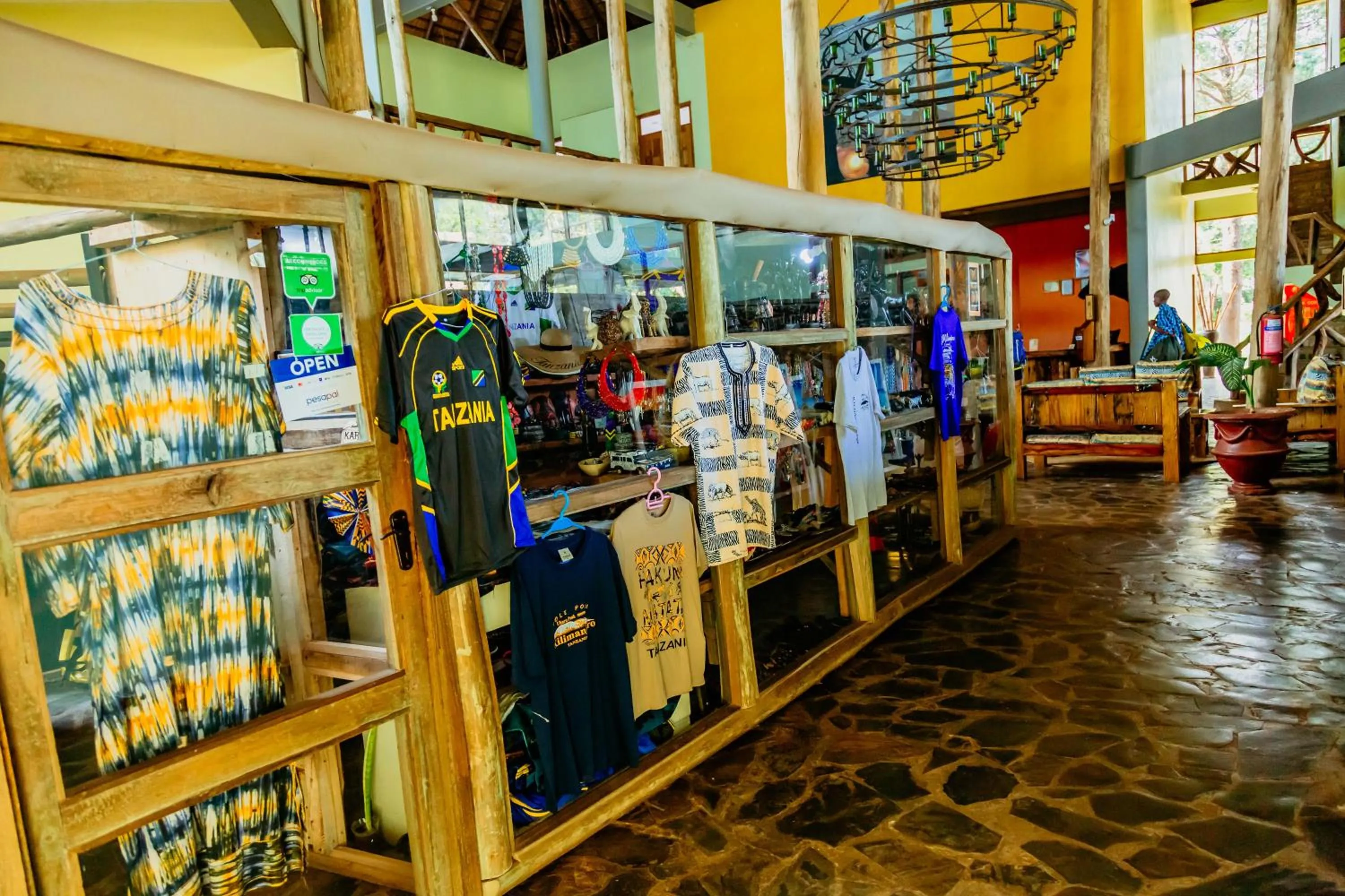 Shopping Area in Weru Weru River Lodge
