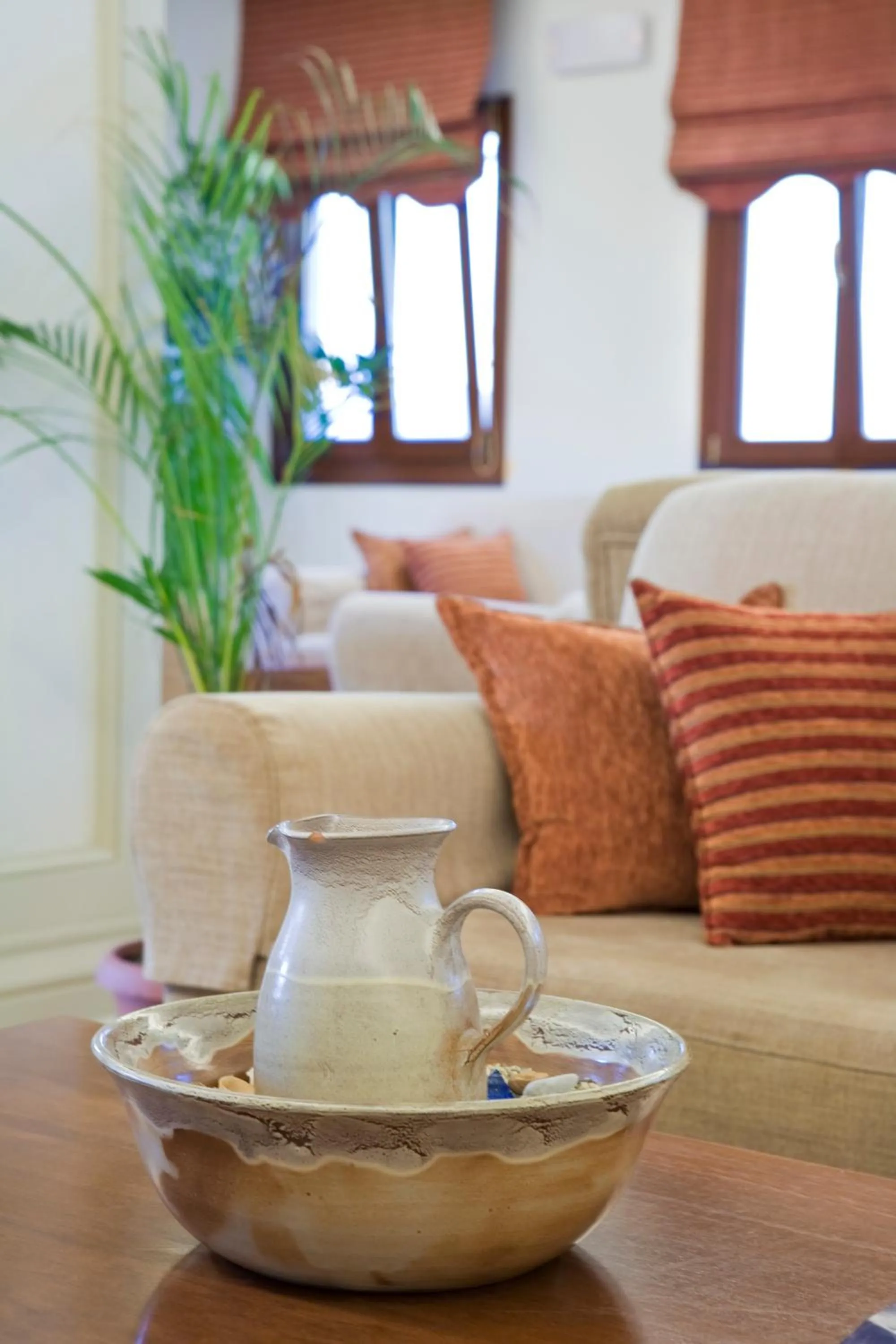 Decorative detail in Yiannaki Hotel