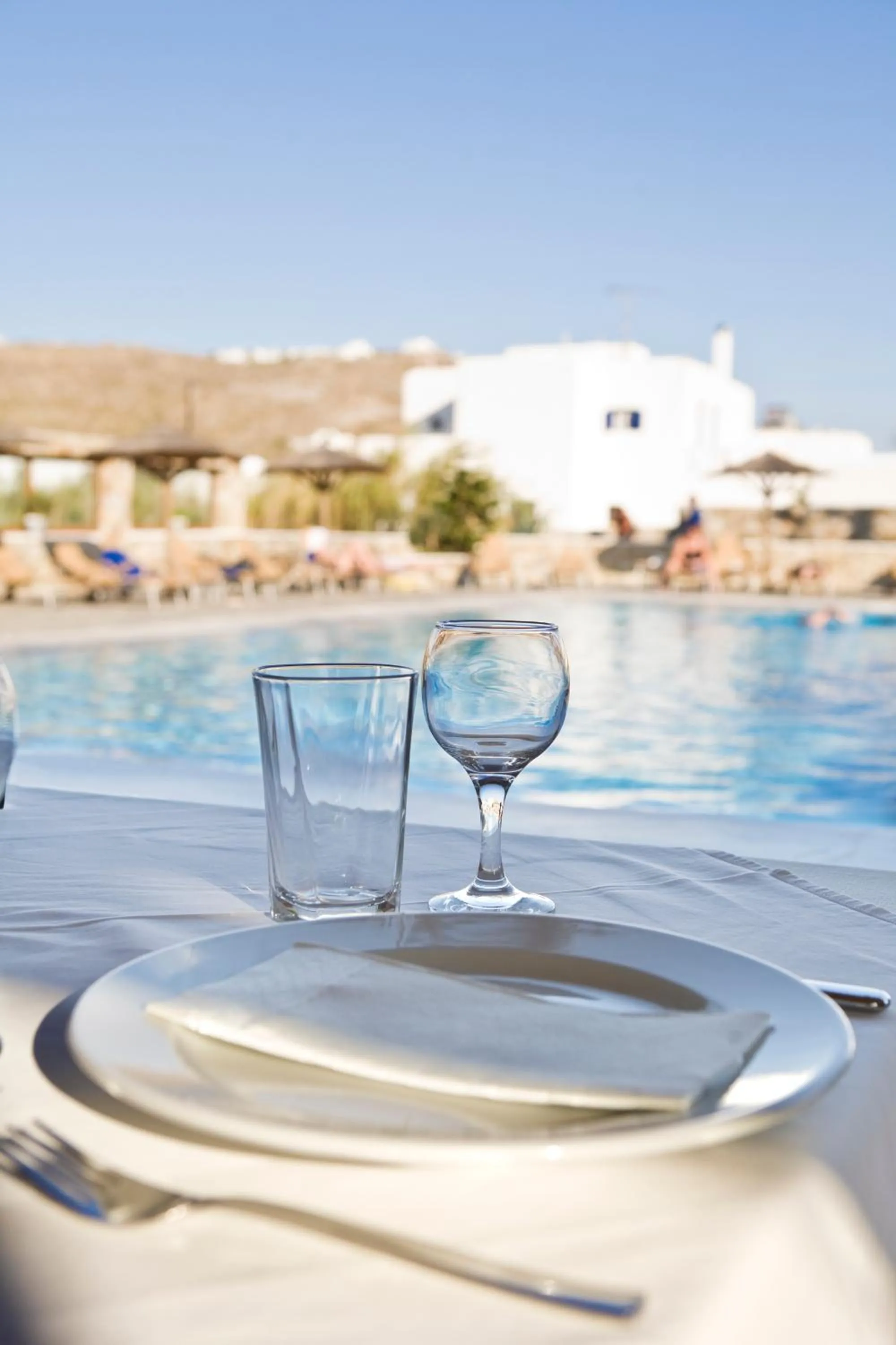 Restaurant/places to eat in Yiannaki Hotel