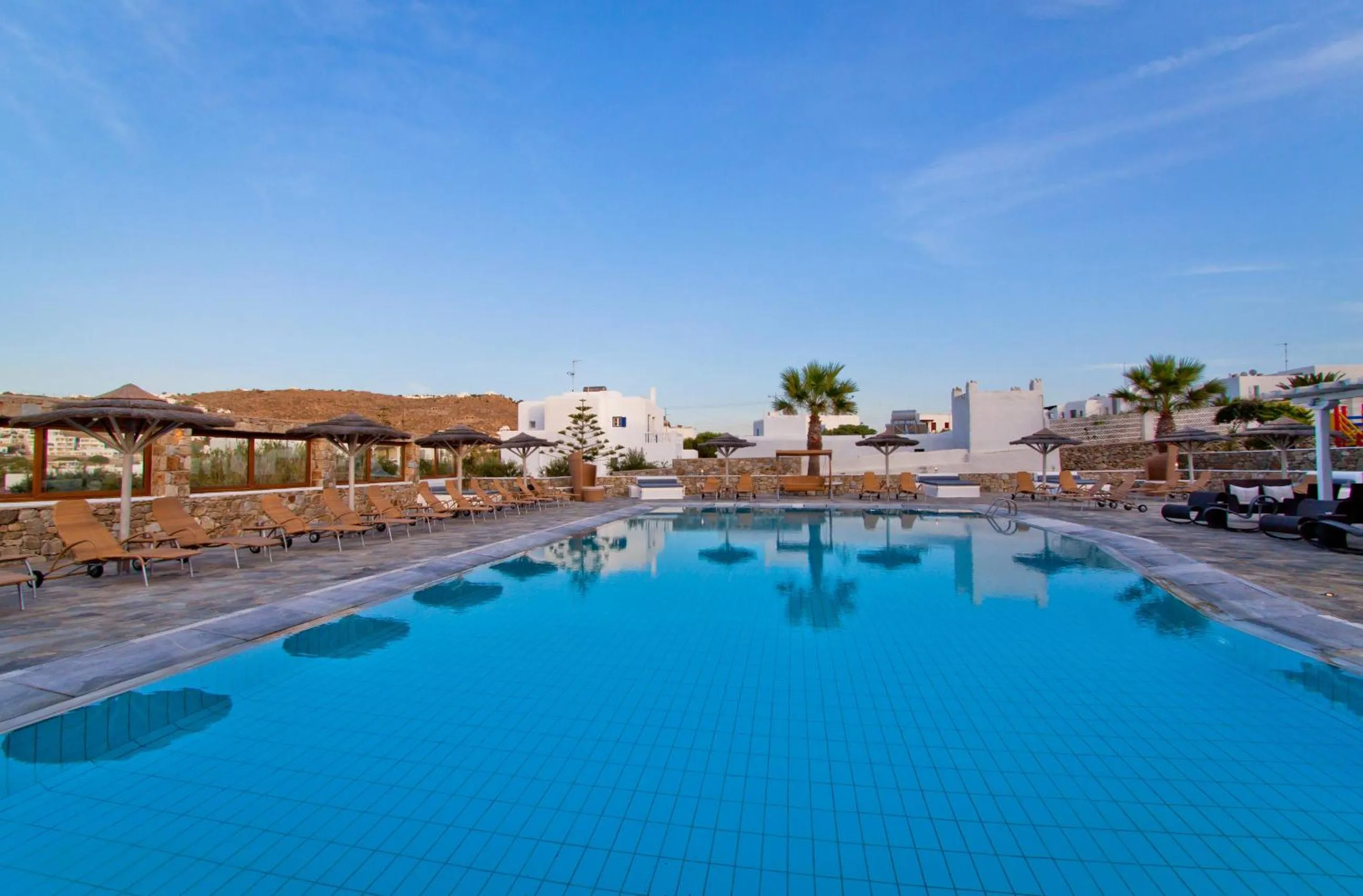 Swimming pool in Yiannaki Hotel