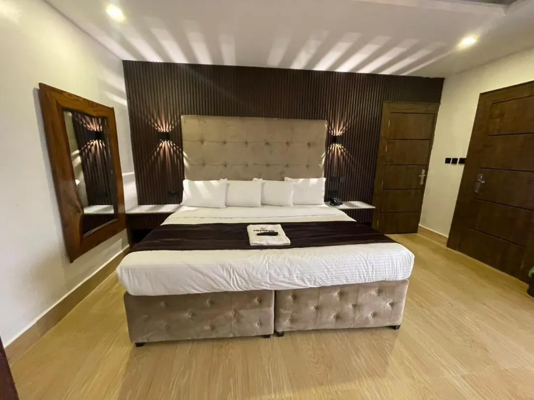 Bed in Presken Hotel Residence, GRA Ikeja, Lagos