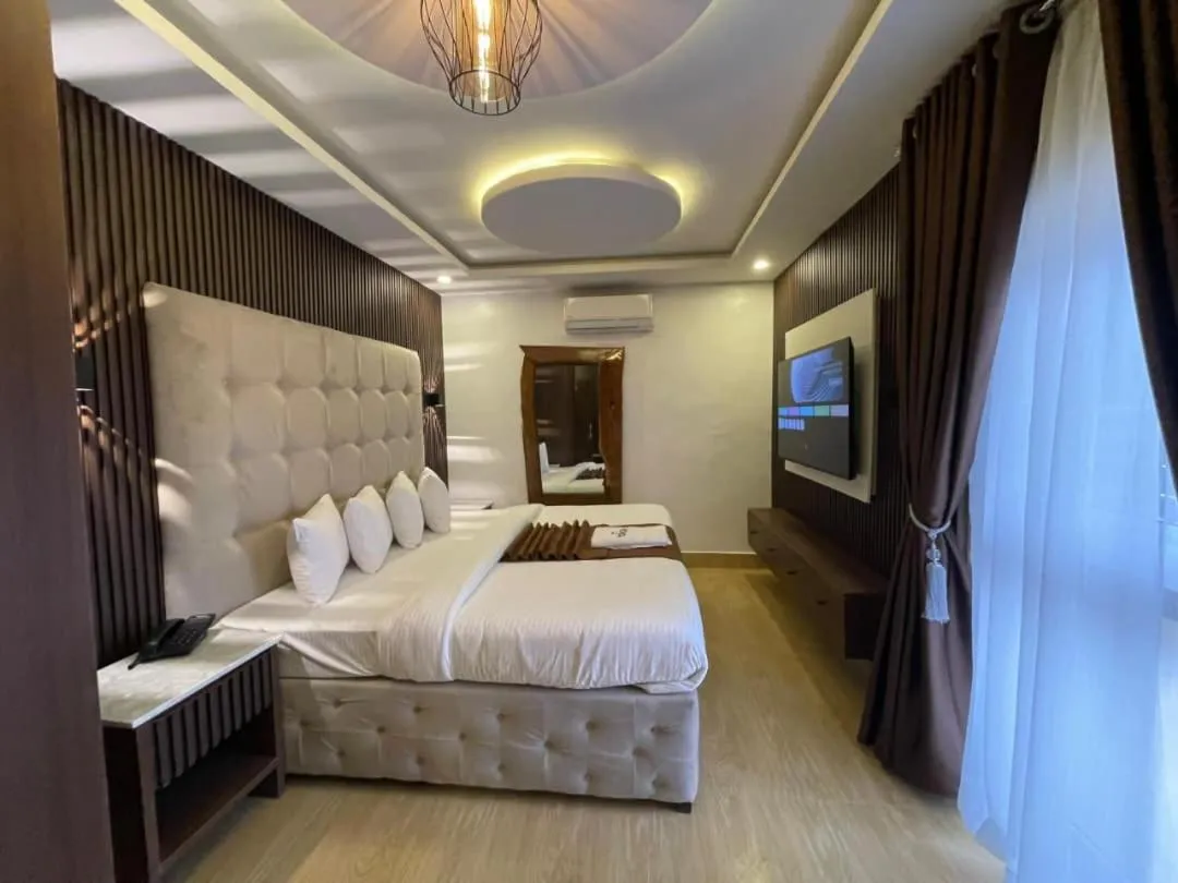 Bed in Presken Hotel Residence, GRA Ikeja, Lagos