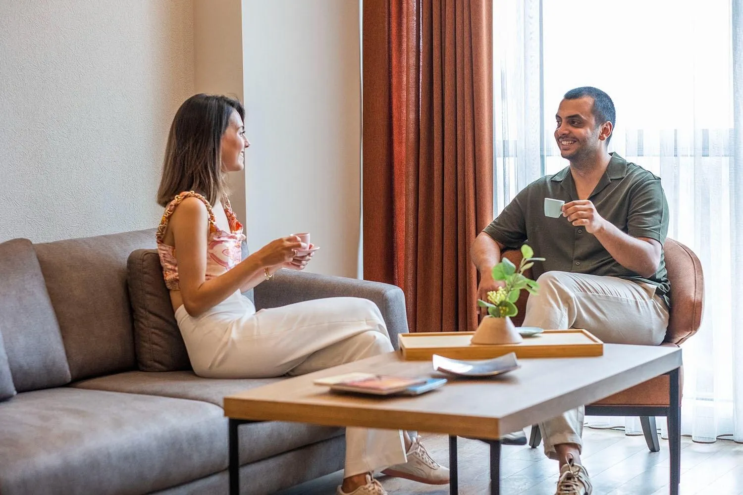 Living room in Sirius Town Residence and Spa