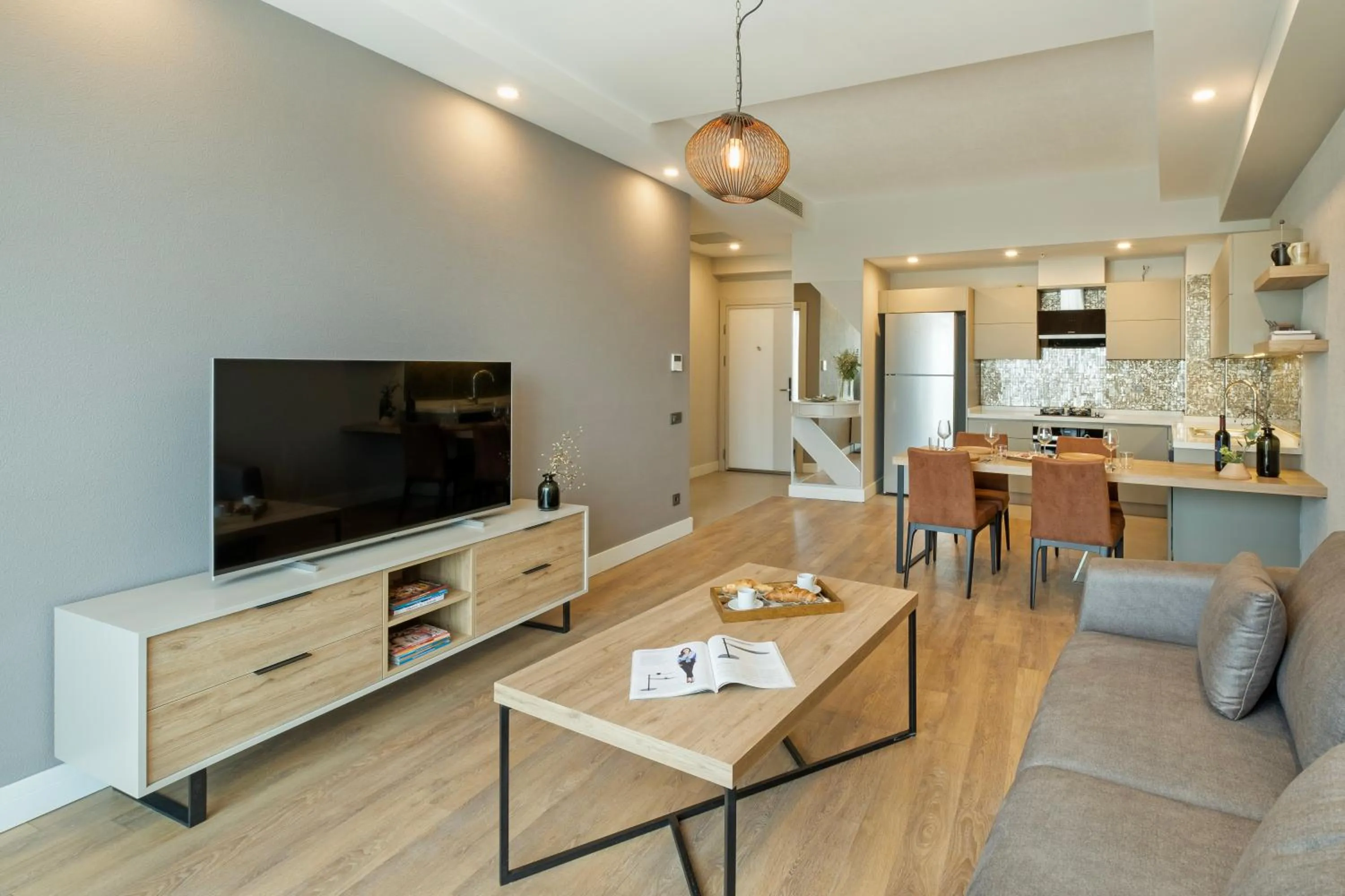 TV and multimedia in Sirius Town Residence and Spa