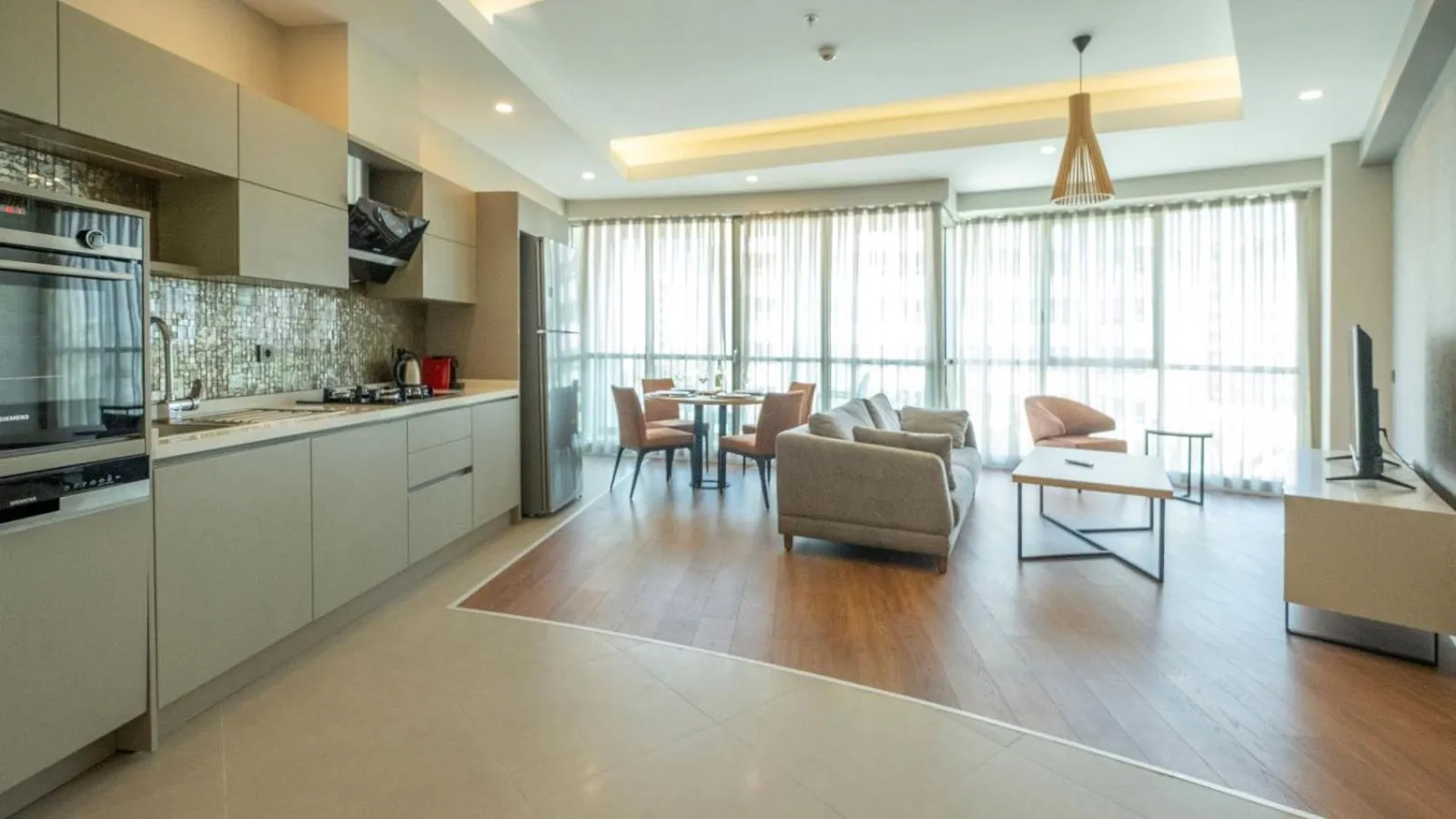 TV and multimedia in Sirius Town Residence and Spa