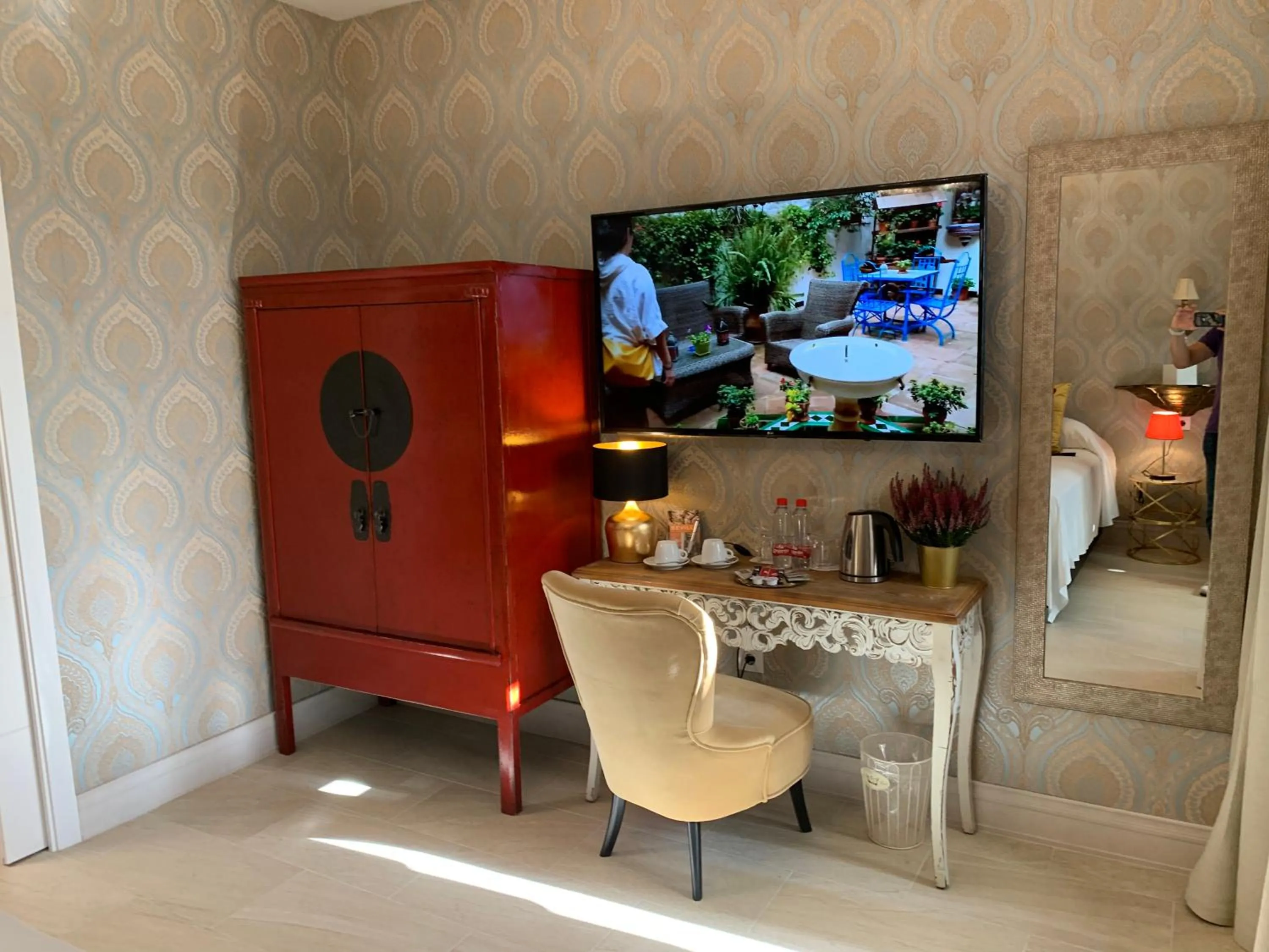 Seating area in El Rey Moro Hotel Boutique