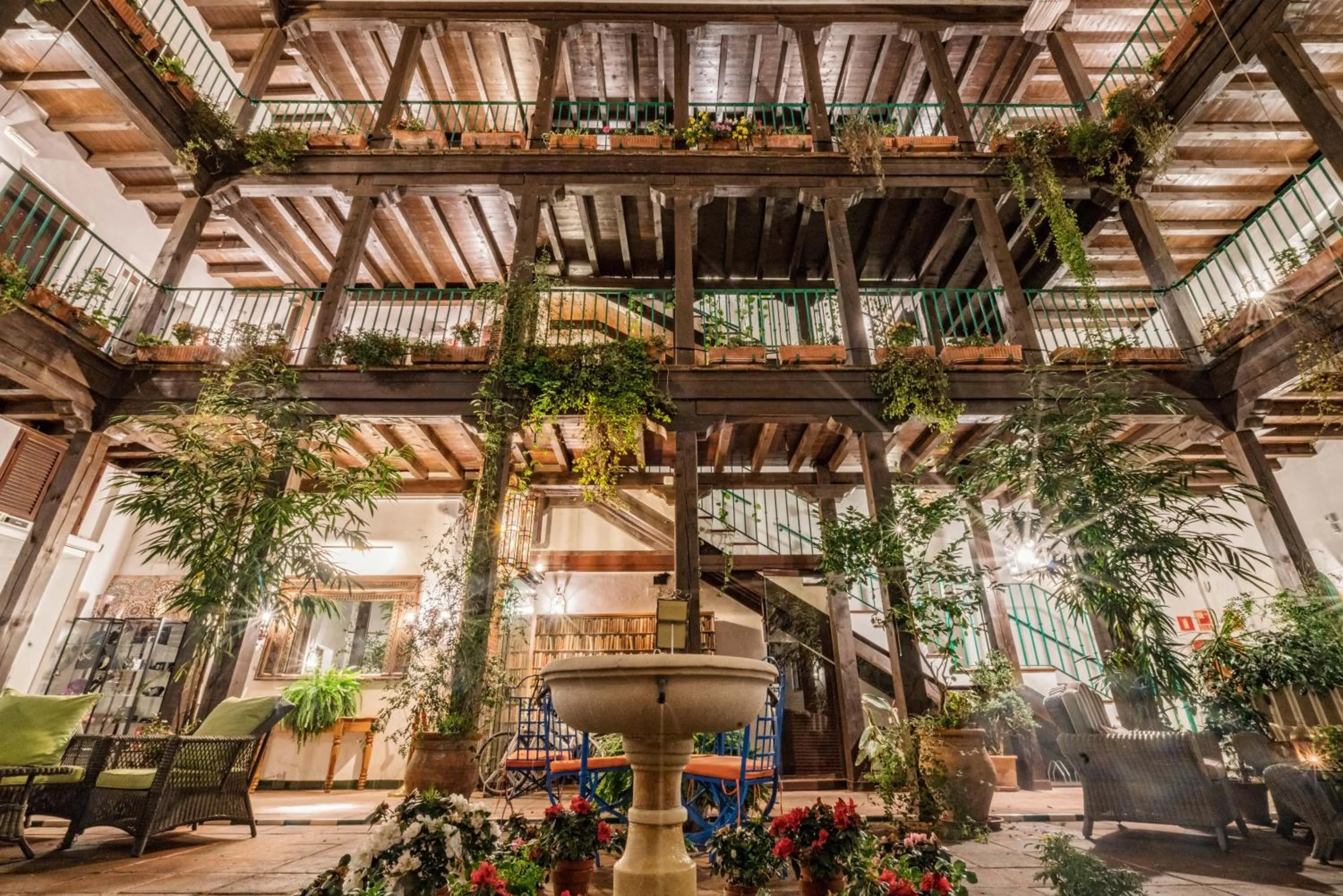 Patio in El Rey Moro Hotel Boutique