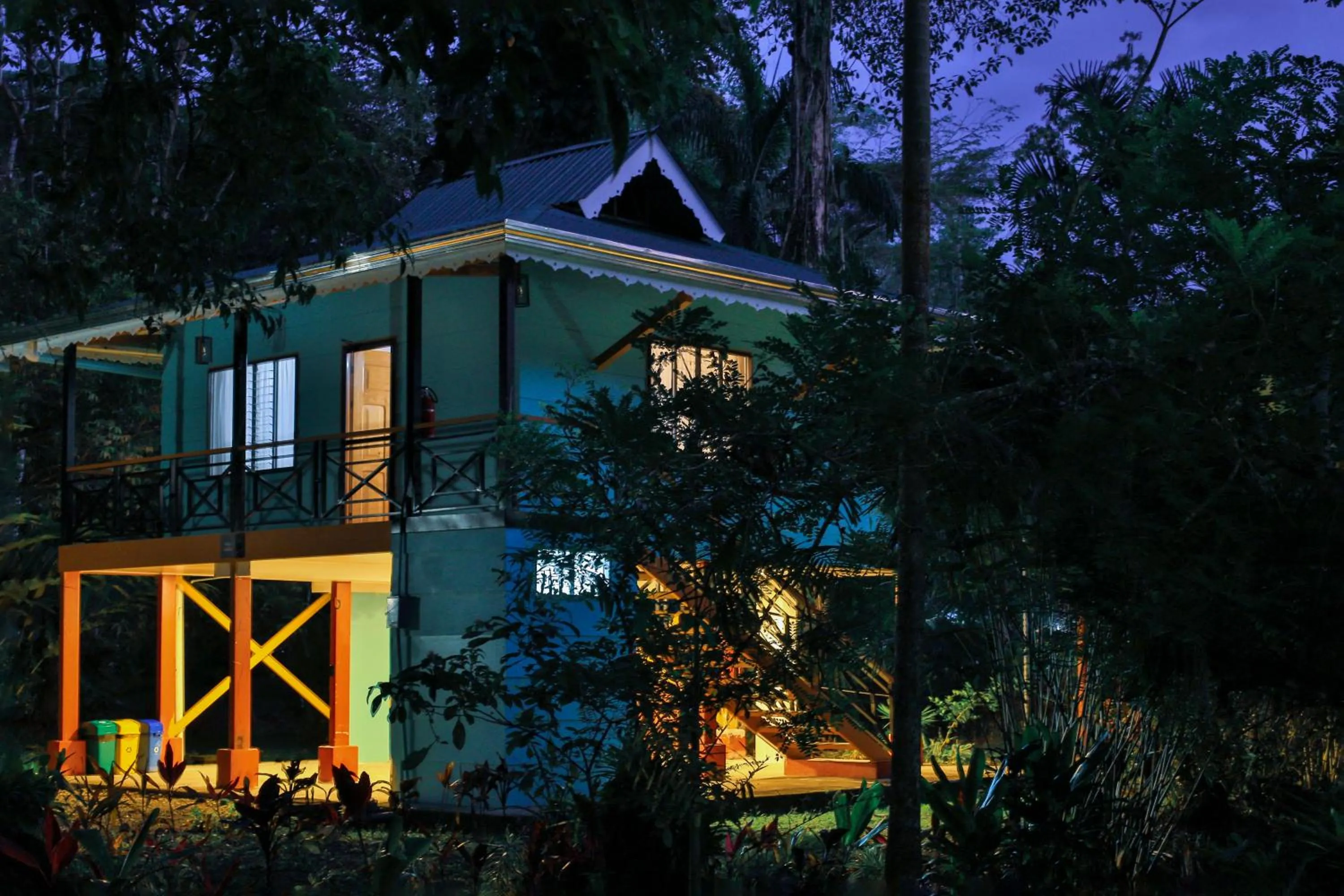 Patio in Manzanillo Caribbean Resort