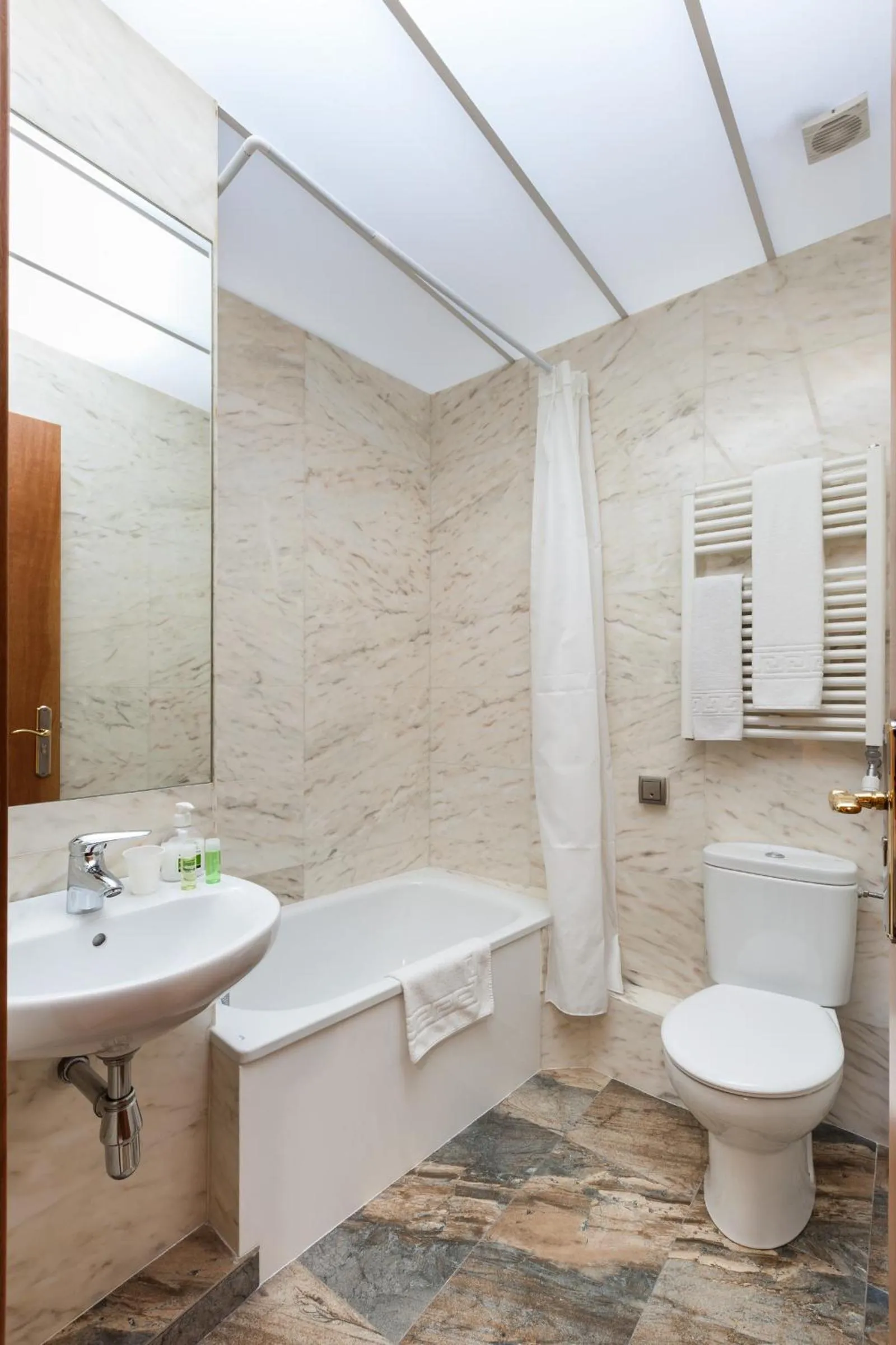 Bathroom in Alba Hotel