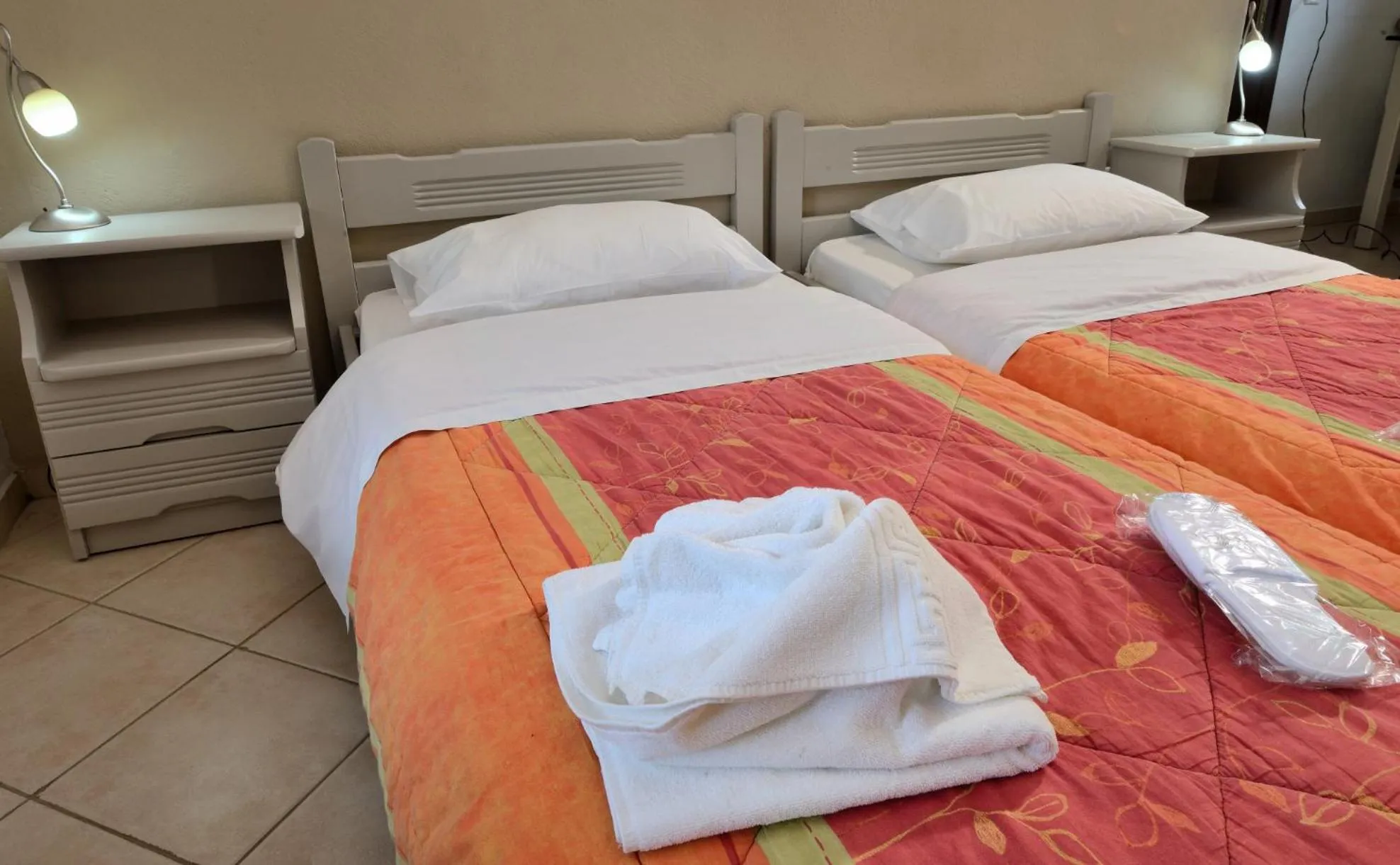 Bed in Artemis Apartments