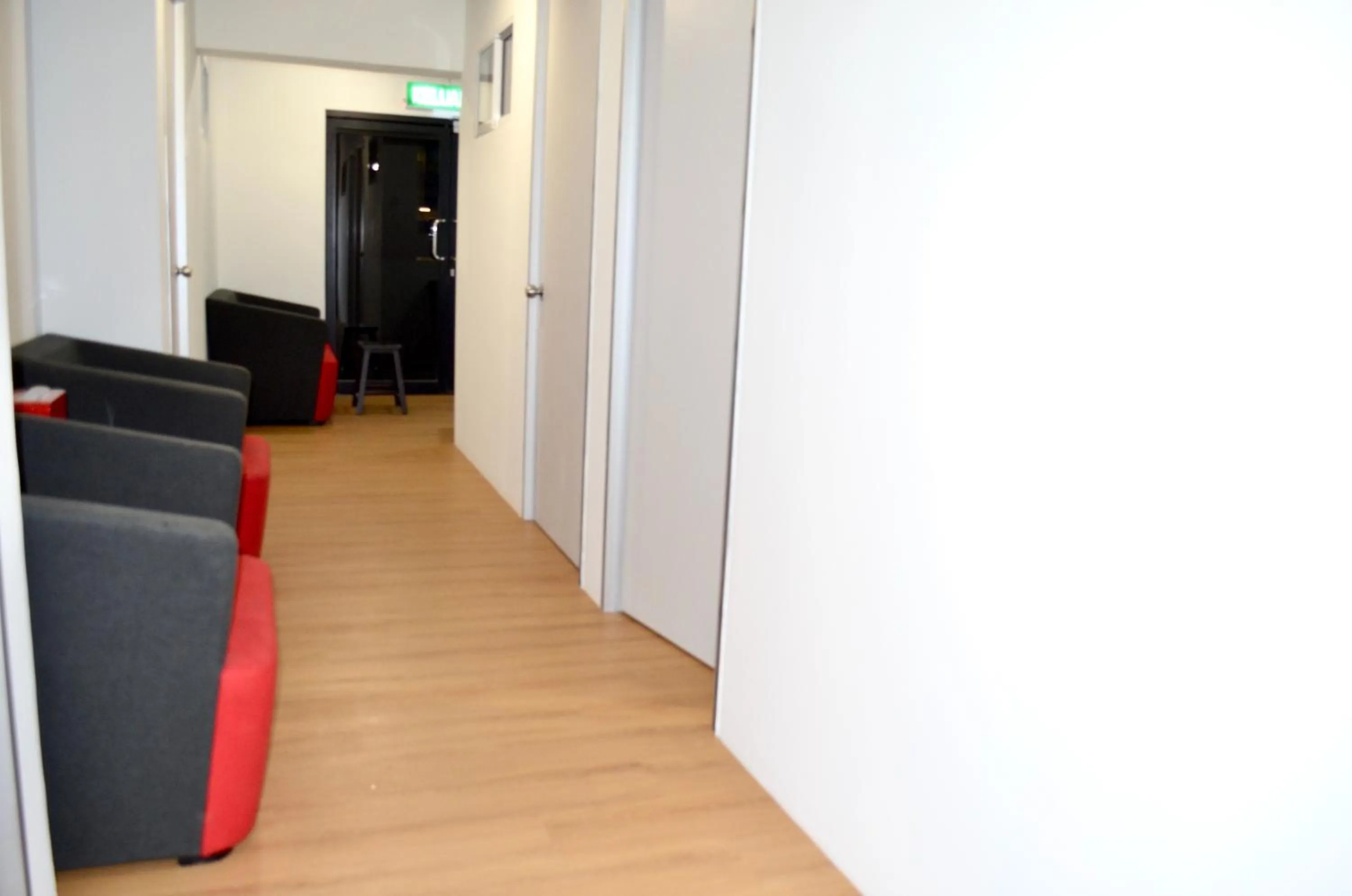 Seating area in RED ROOM Kuala Lumpur