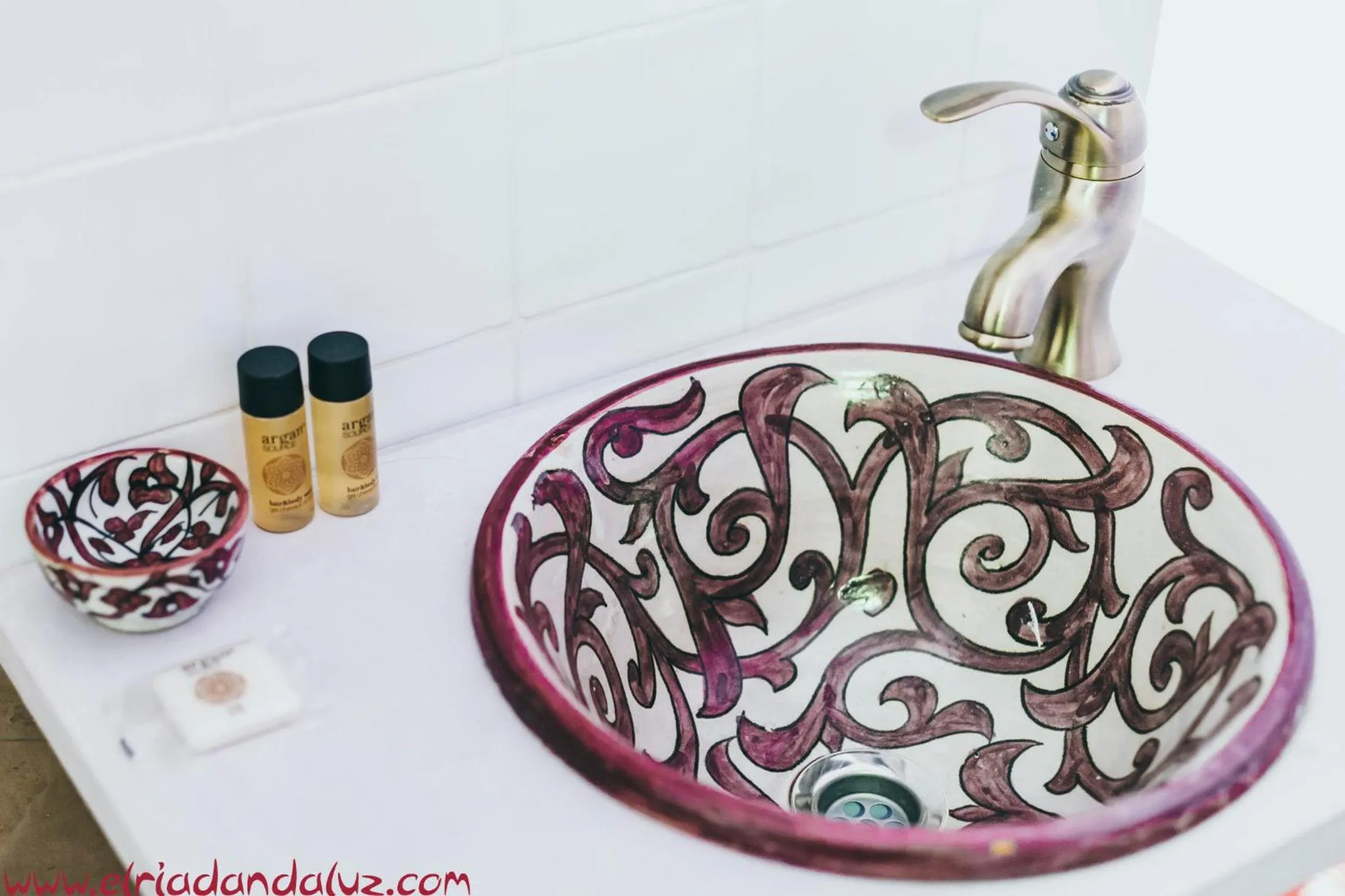 Decorative detail in El Riad Andaluz