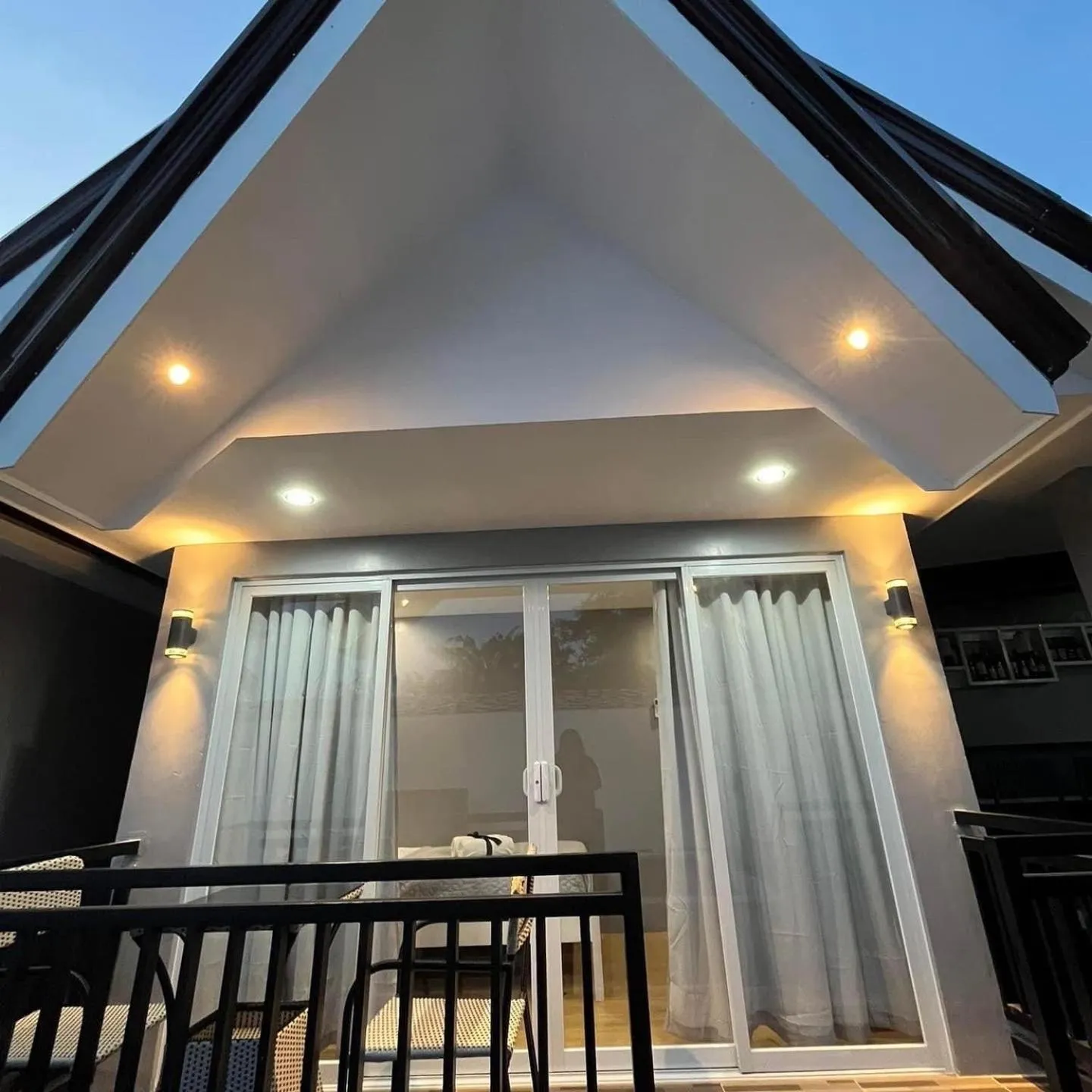 Patio in D' Beach Resort