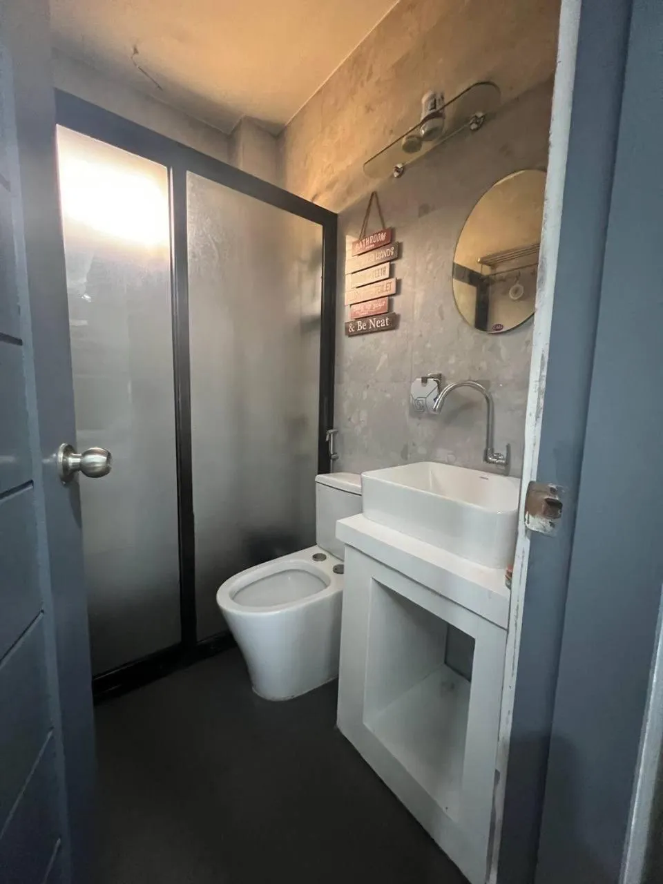 Shower in D' Beach Resort