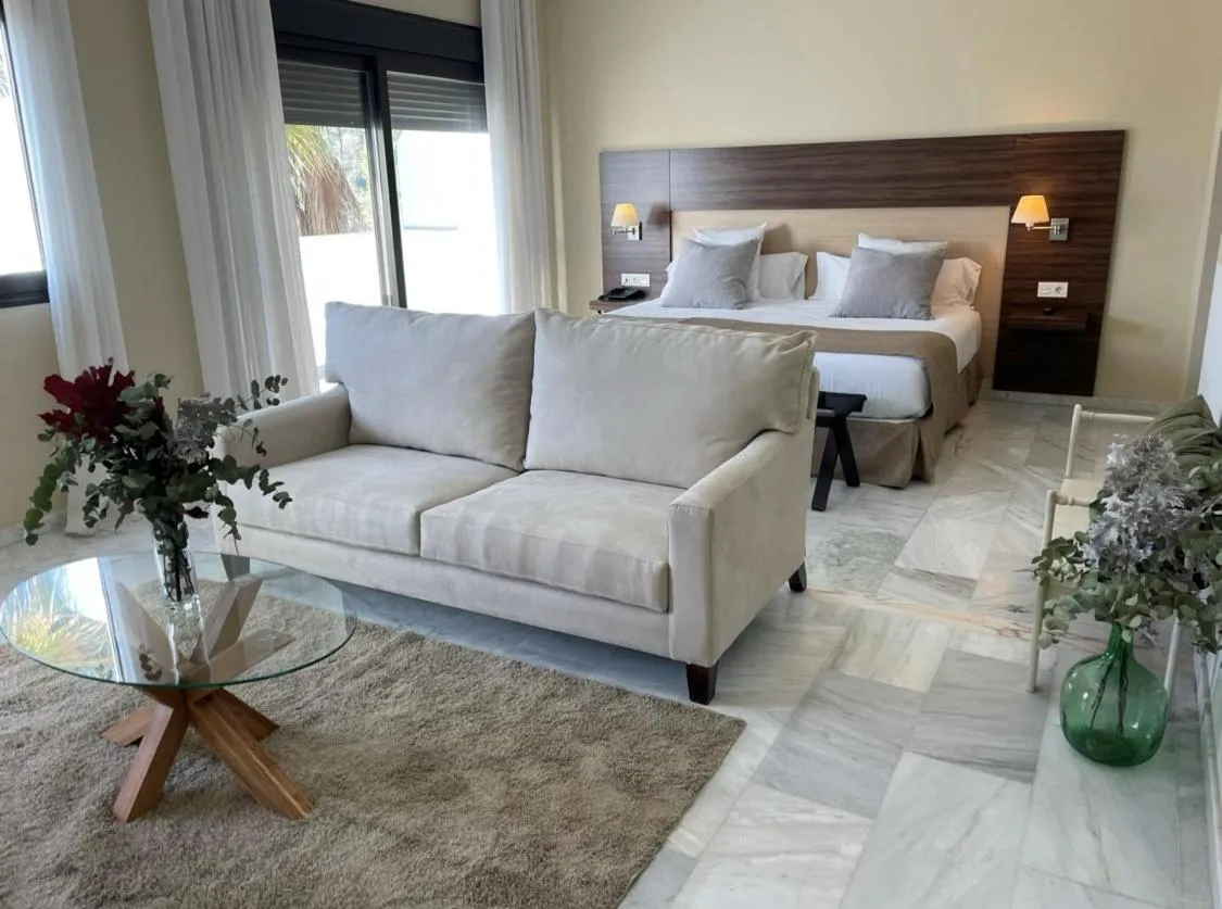 Bed in Hotel Finca Los Abetos