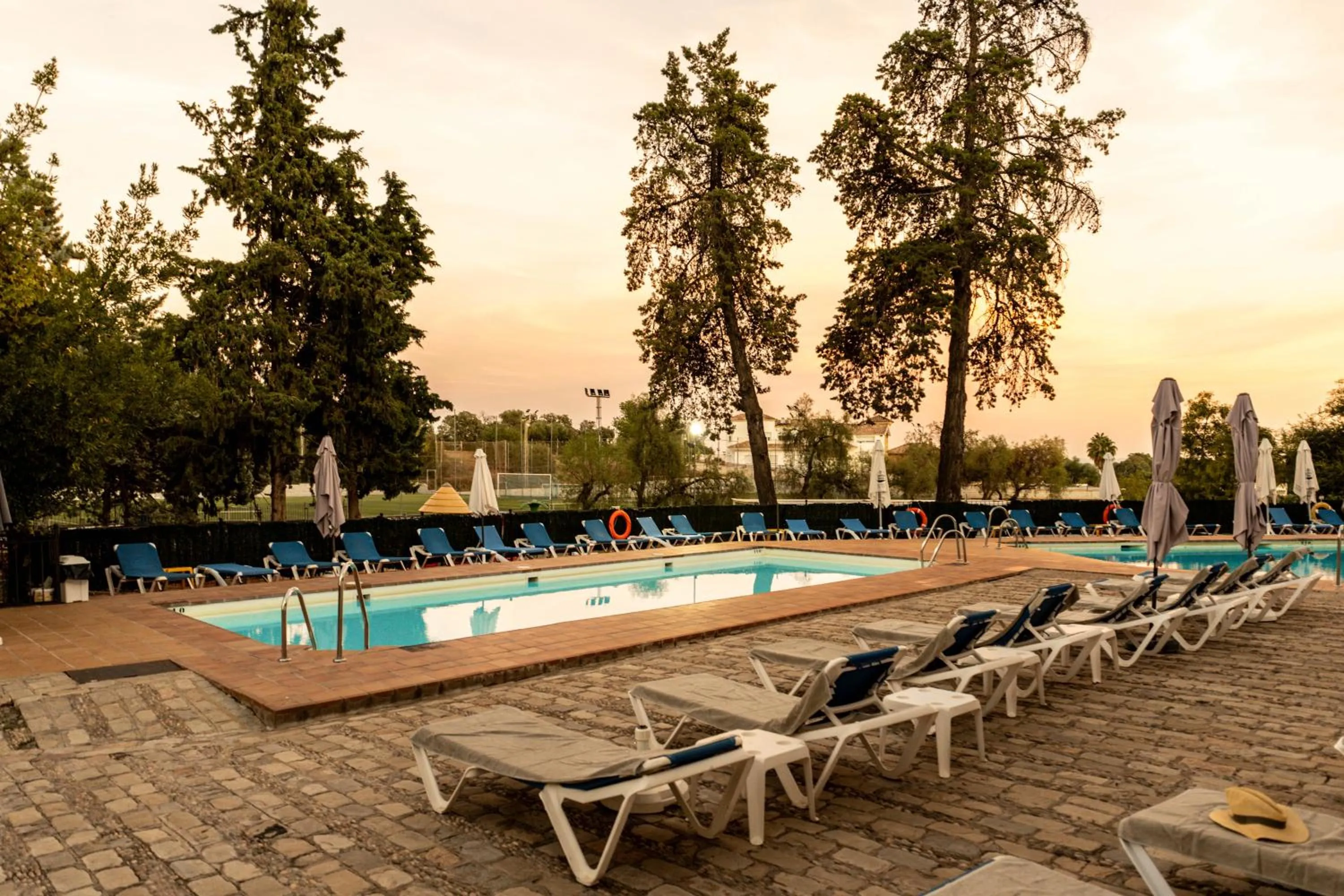 Swimming pool in Hotel Finca Los Abetos