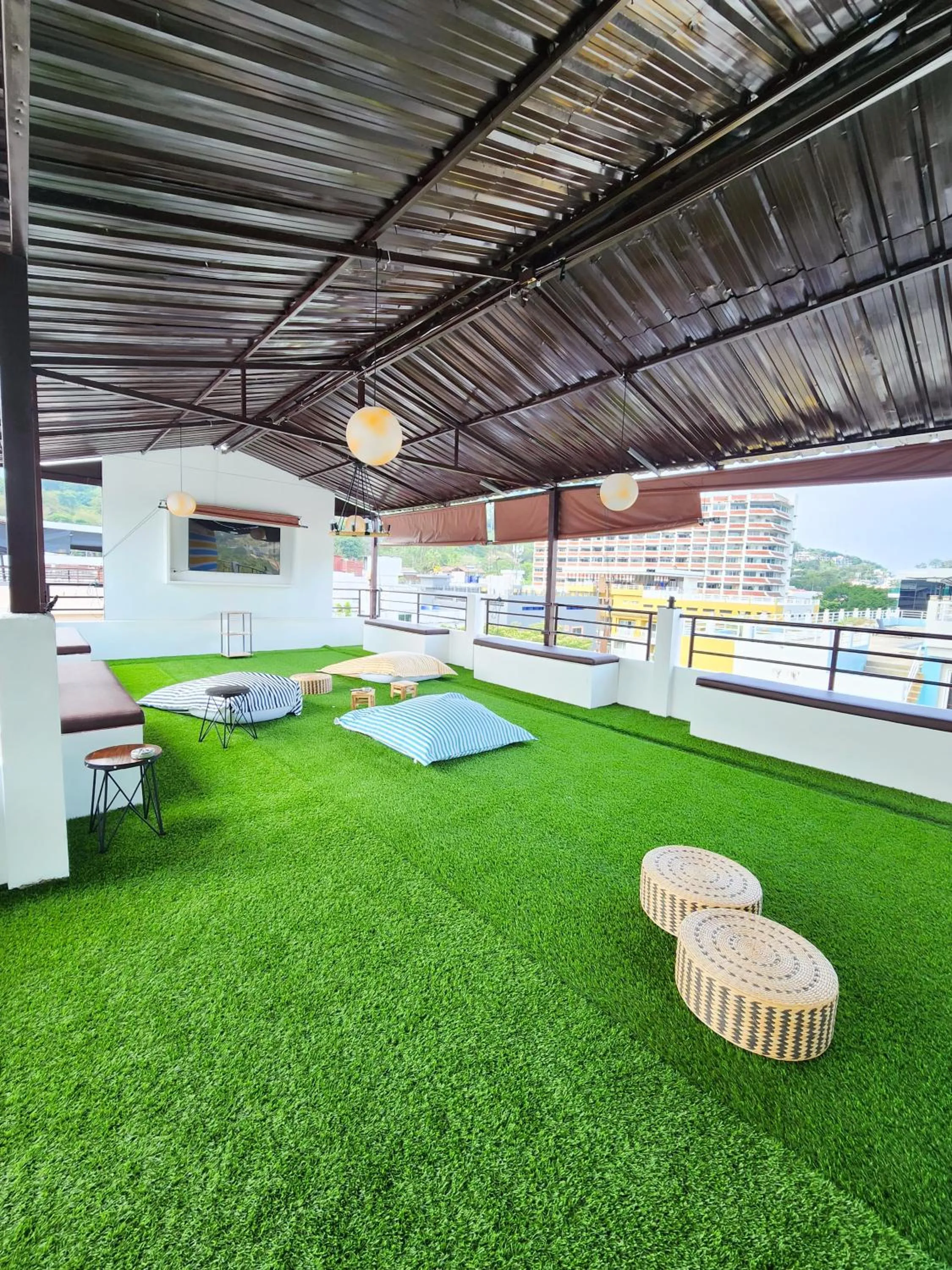 Seating area in Issara Patong Beach