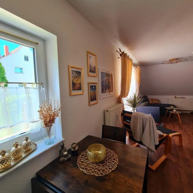 Living room in Urlaubsdomizil Am Töpfer - Ferienwohnungen in Olbersdorf