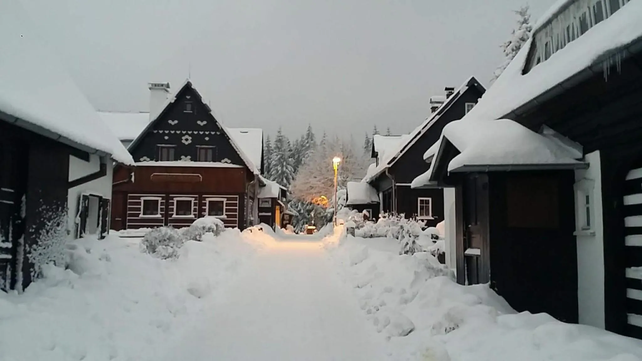 Skiing in Urlaubsdomizil Am Töpfer - Ferienwohnungen in Olbersdorf