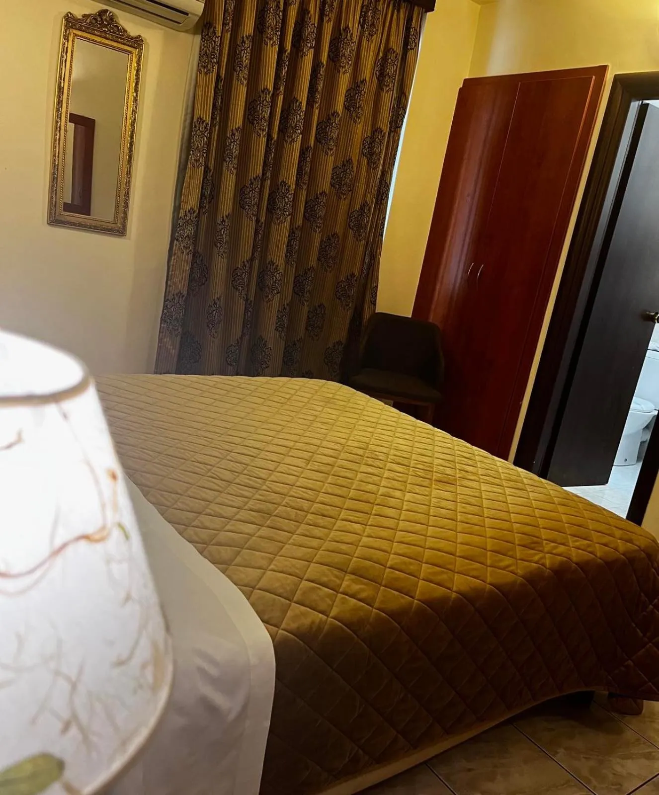 Bed in Triton Hotel Piraeus