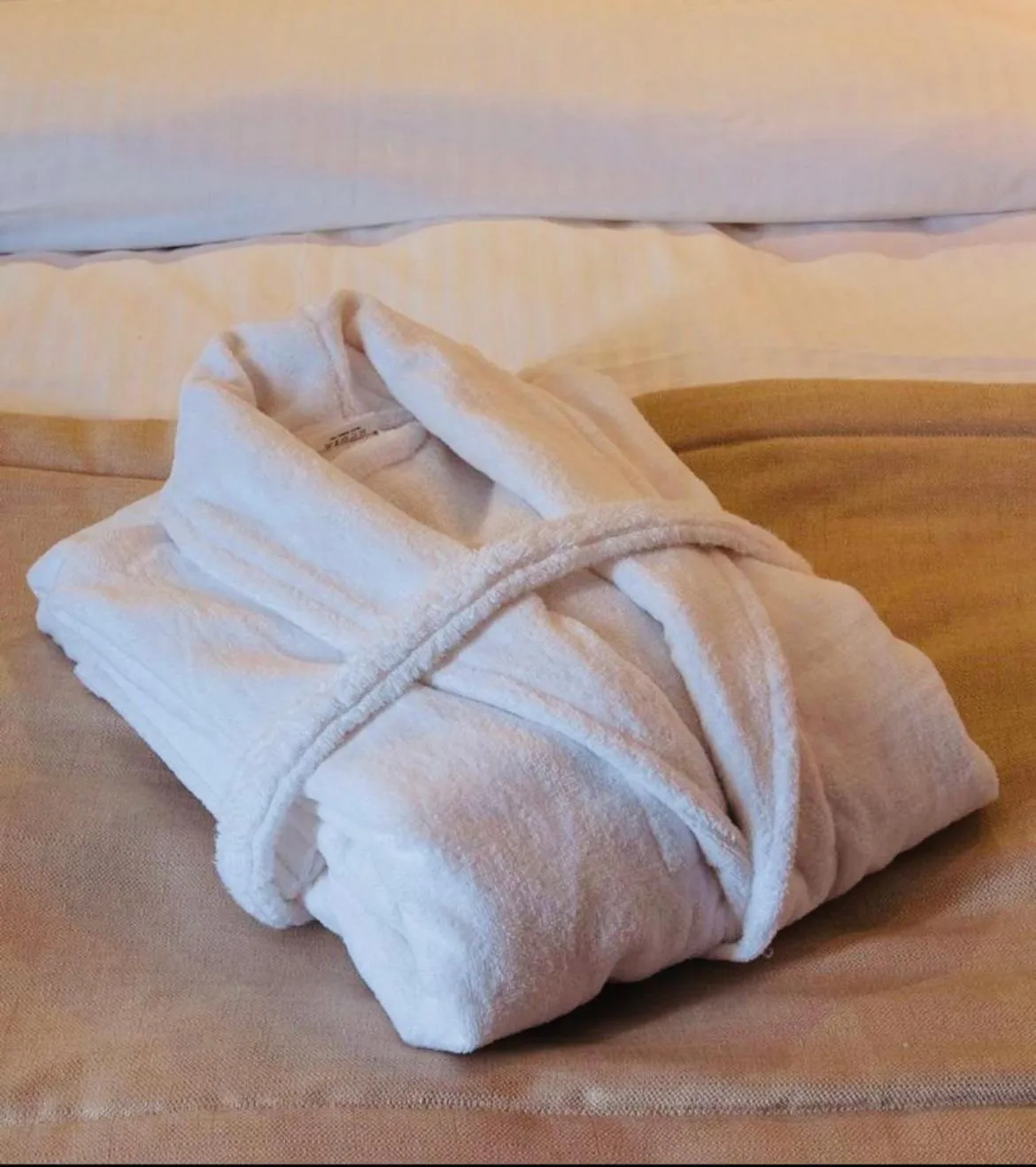 Bed in Triton Hotel Piraeus