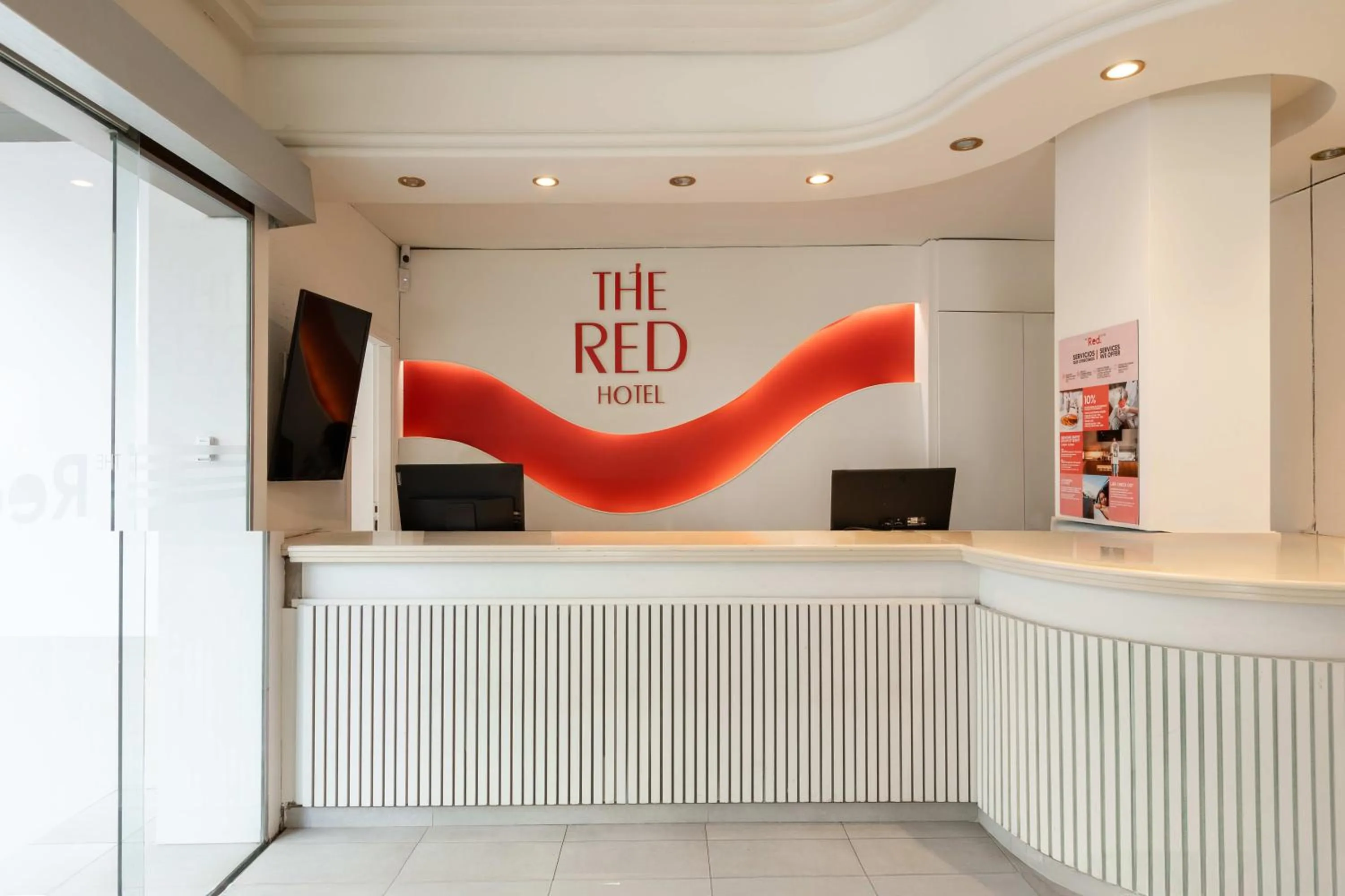 Lobby or reception in The Red Hotel - Adults Only