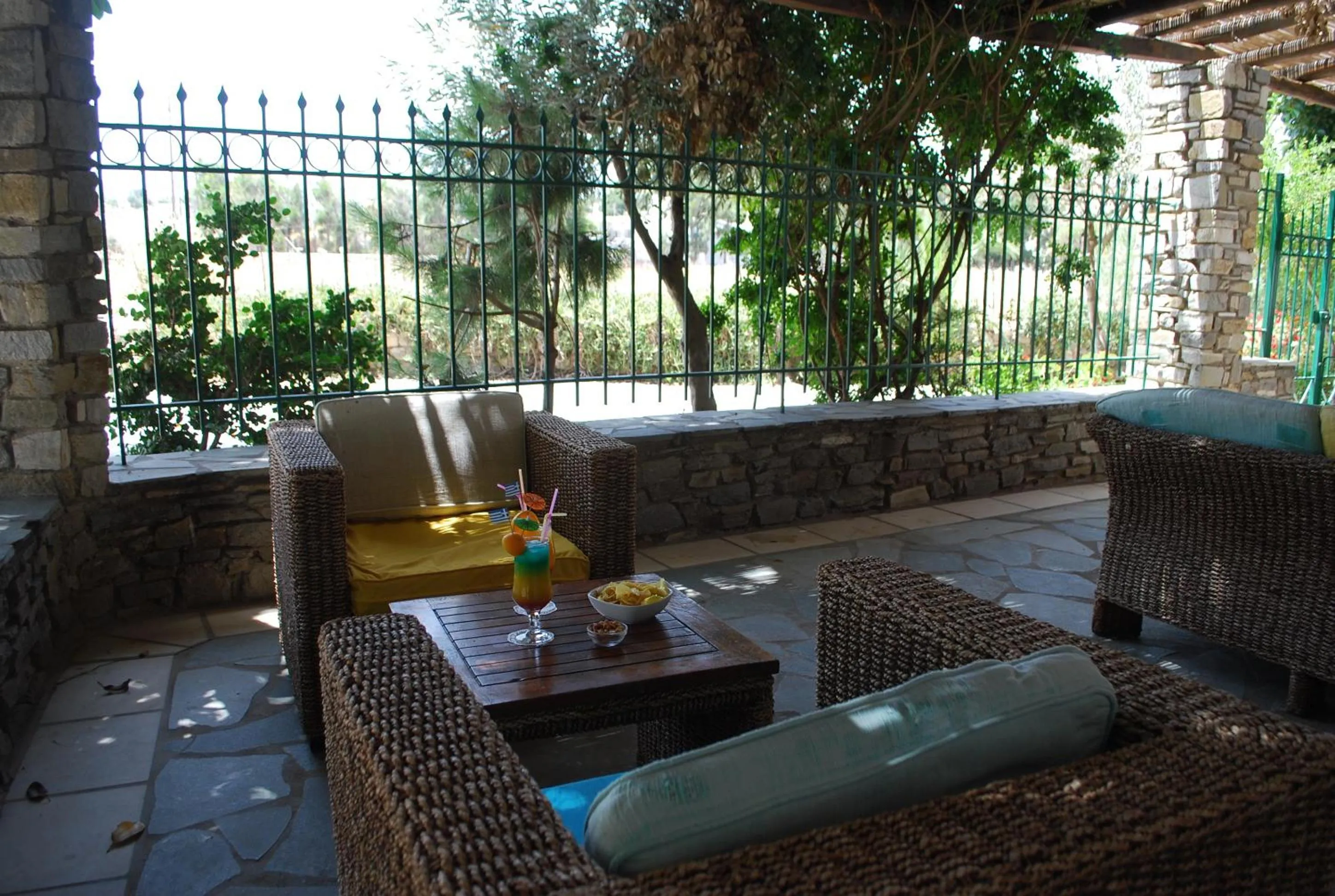Balcony/Terrace in Siroco's Rooms And Studios