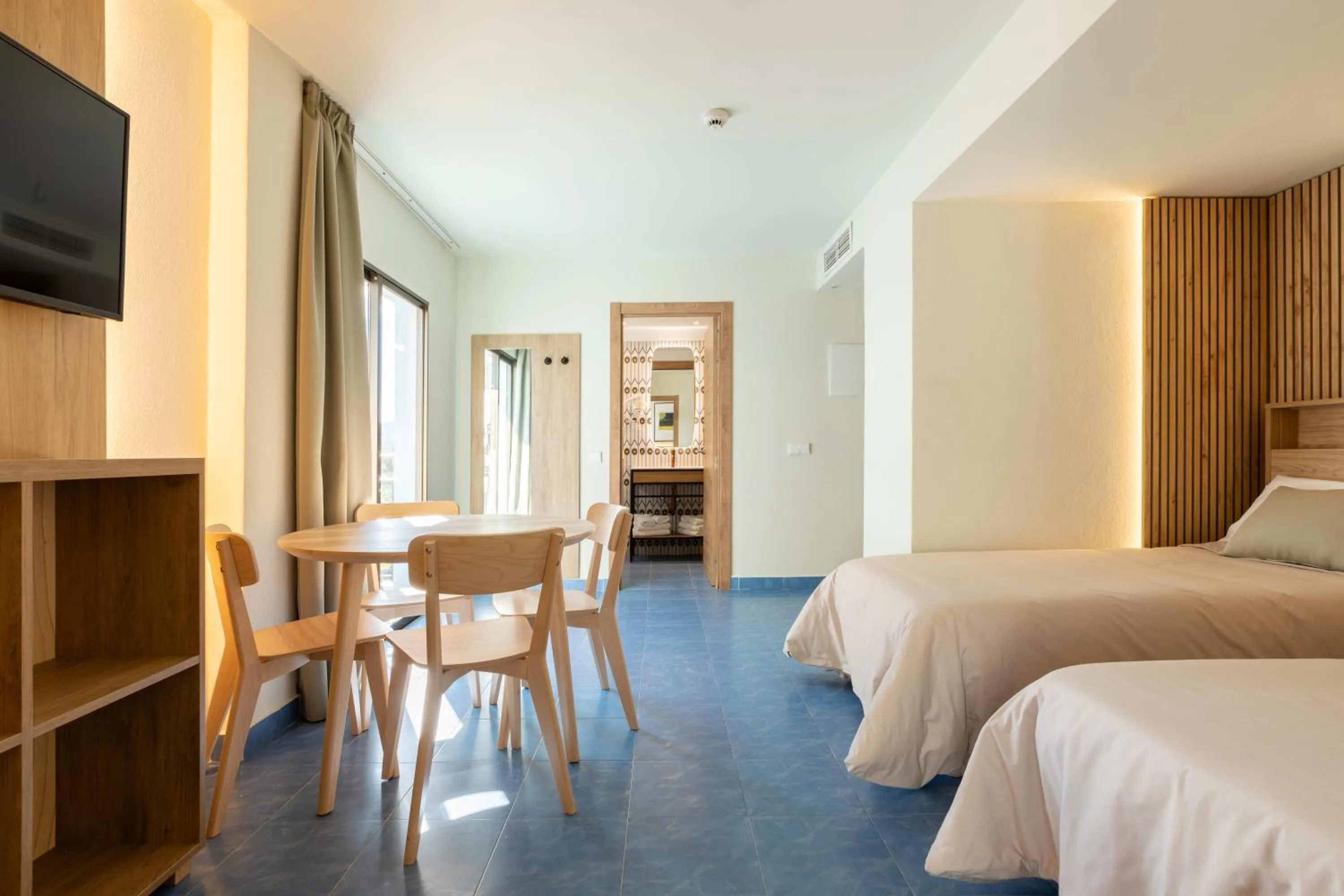 Bed in The Blue Apartments - Adults Only