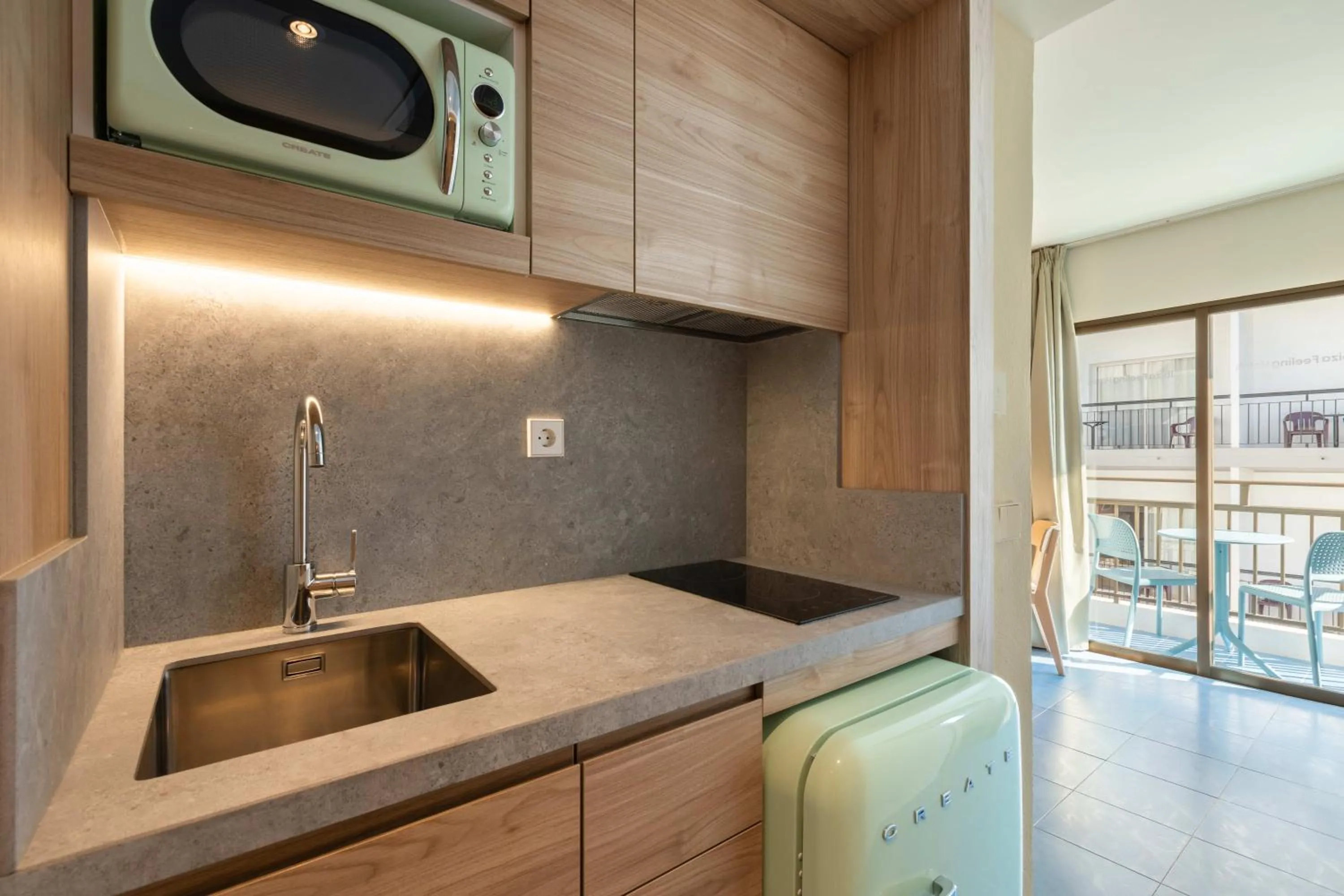 Kitchen or kitchenette in The Blue Apartments - Adults Only