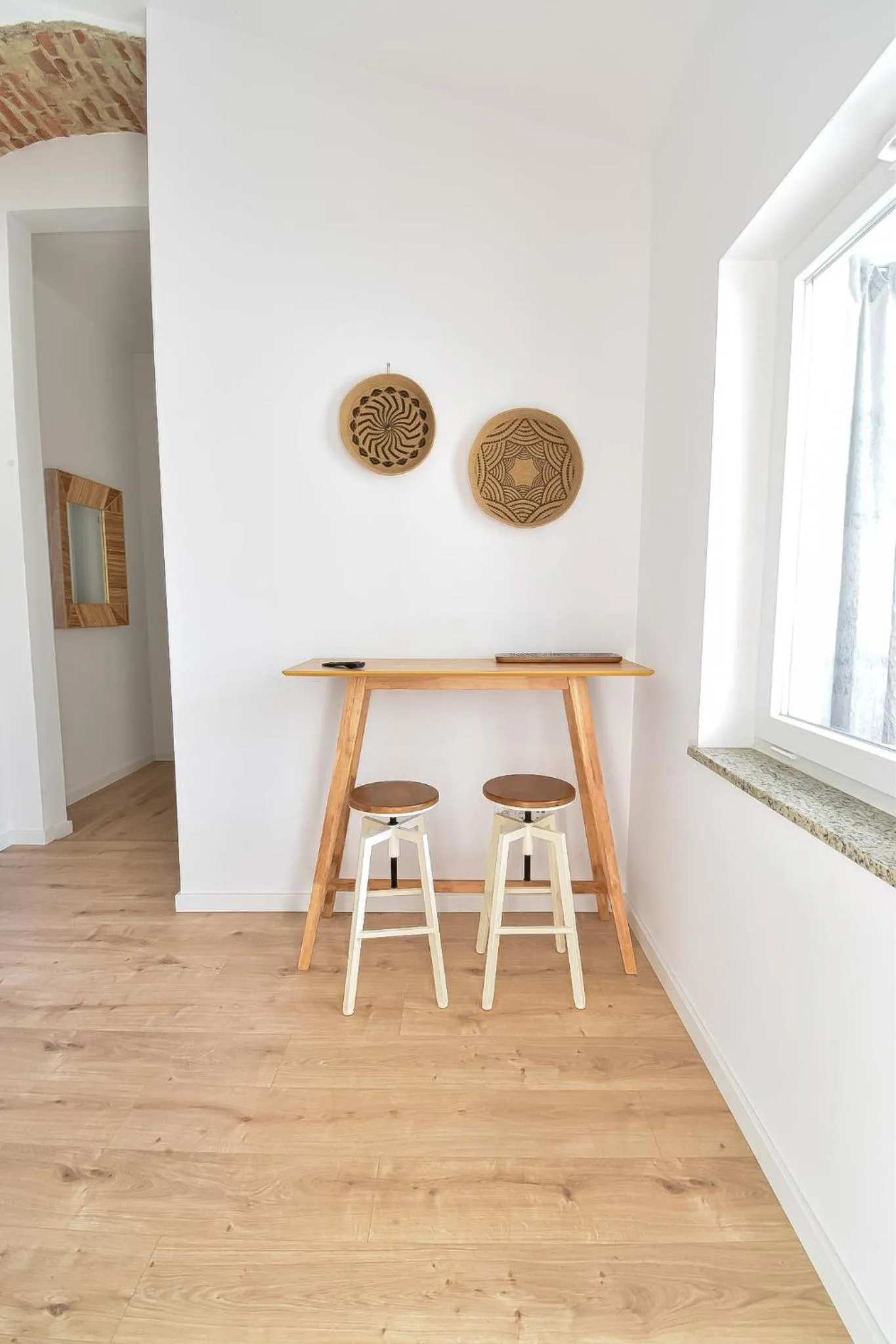 Dining area in LAA Studios