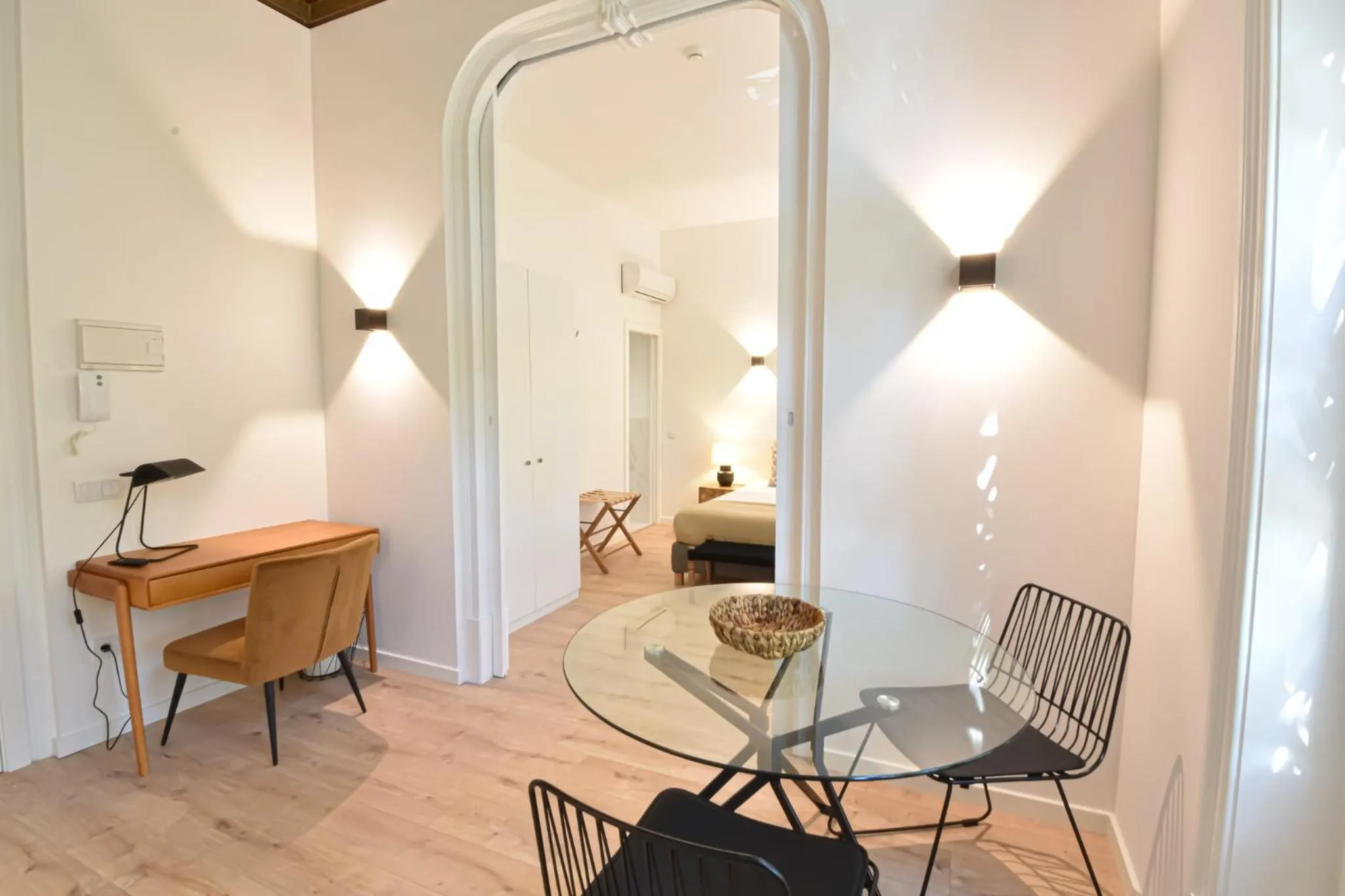 Seating area in LAA Studios