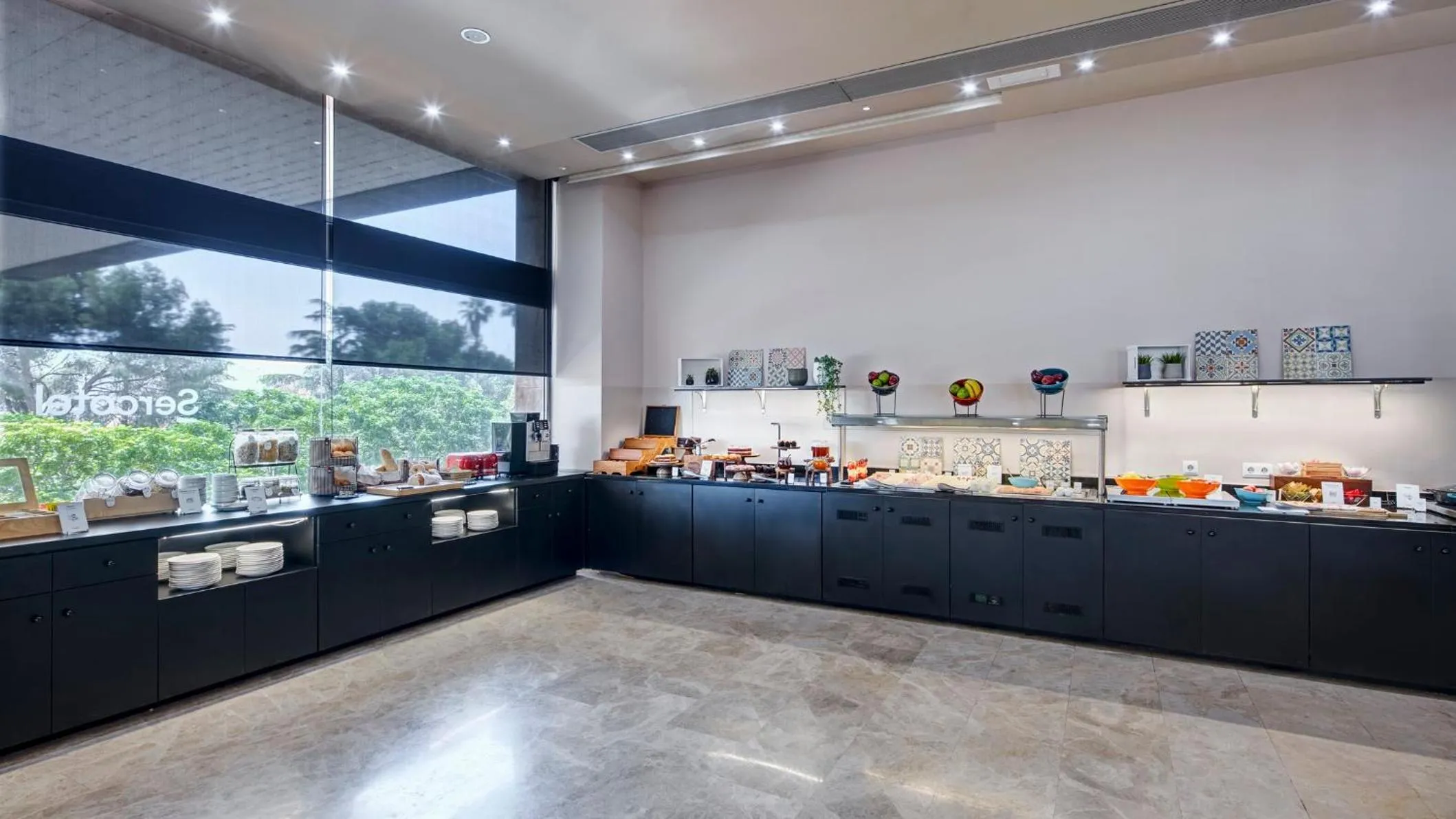 Breakfast in Sercotel Ciutat de Montcada