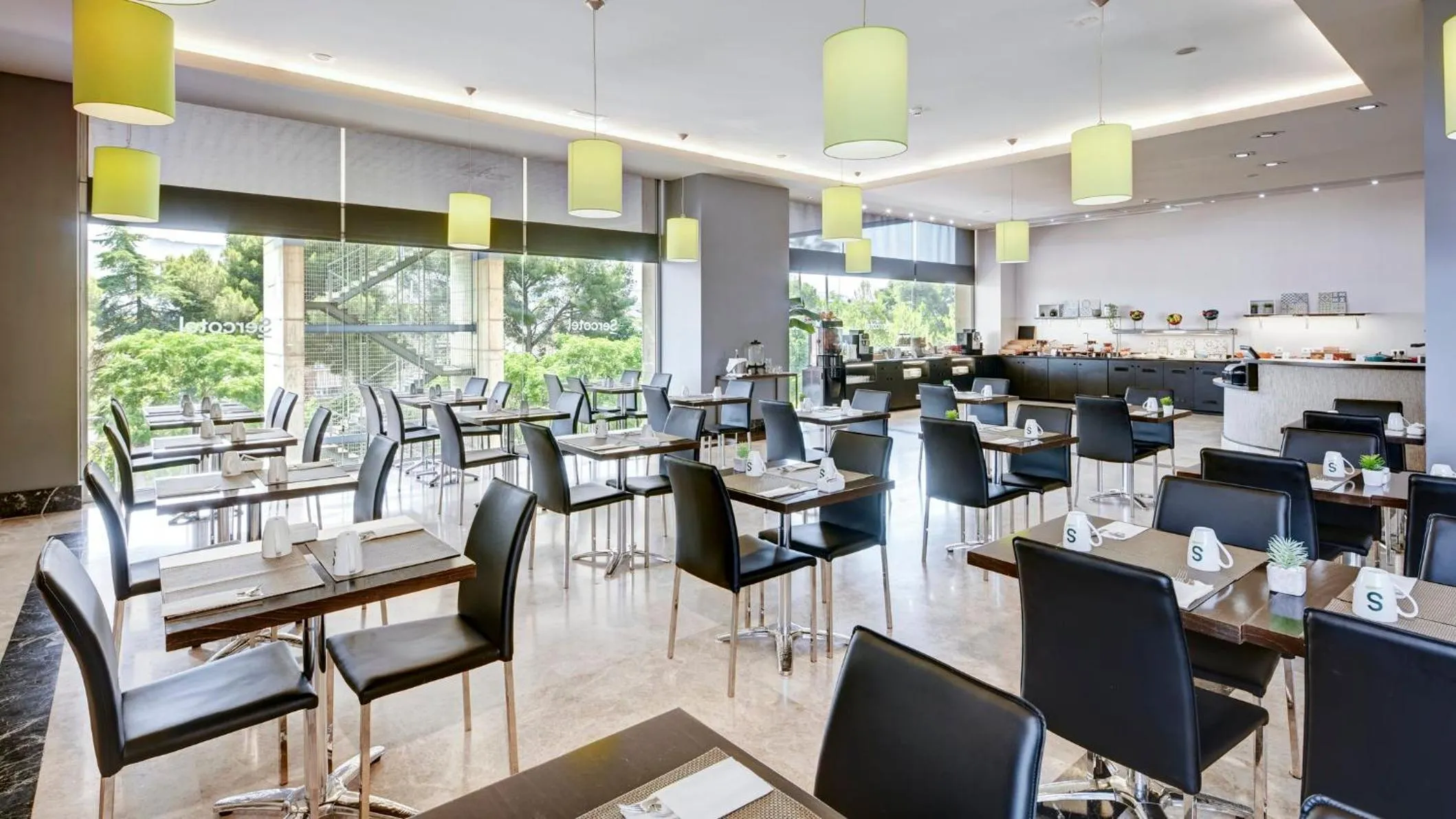 Breakfast in Sercotel Ciutat de Montcada