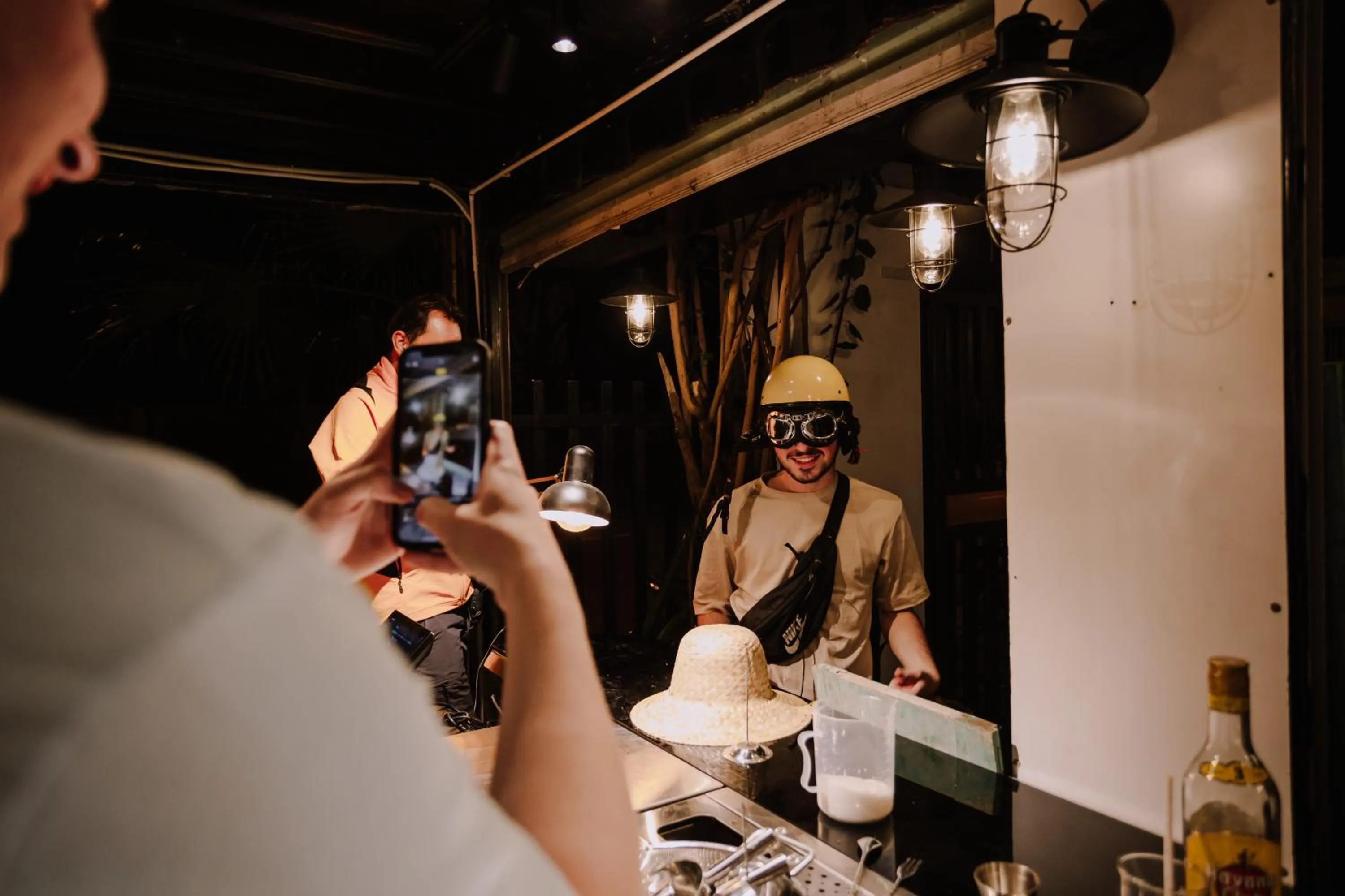 People in Republic Hostel Cat Ba