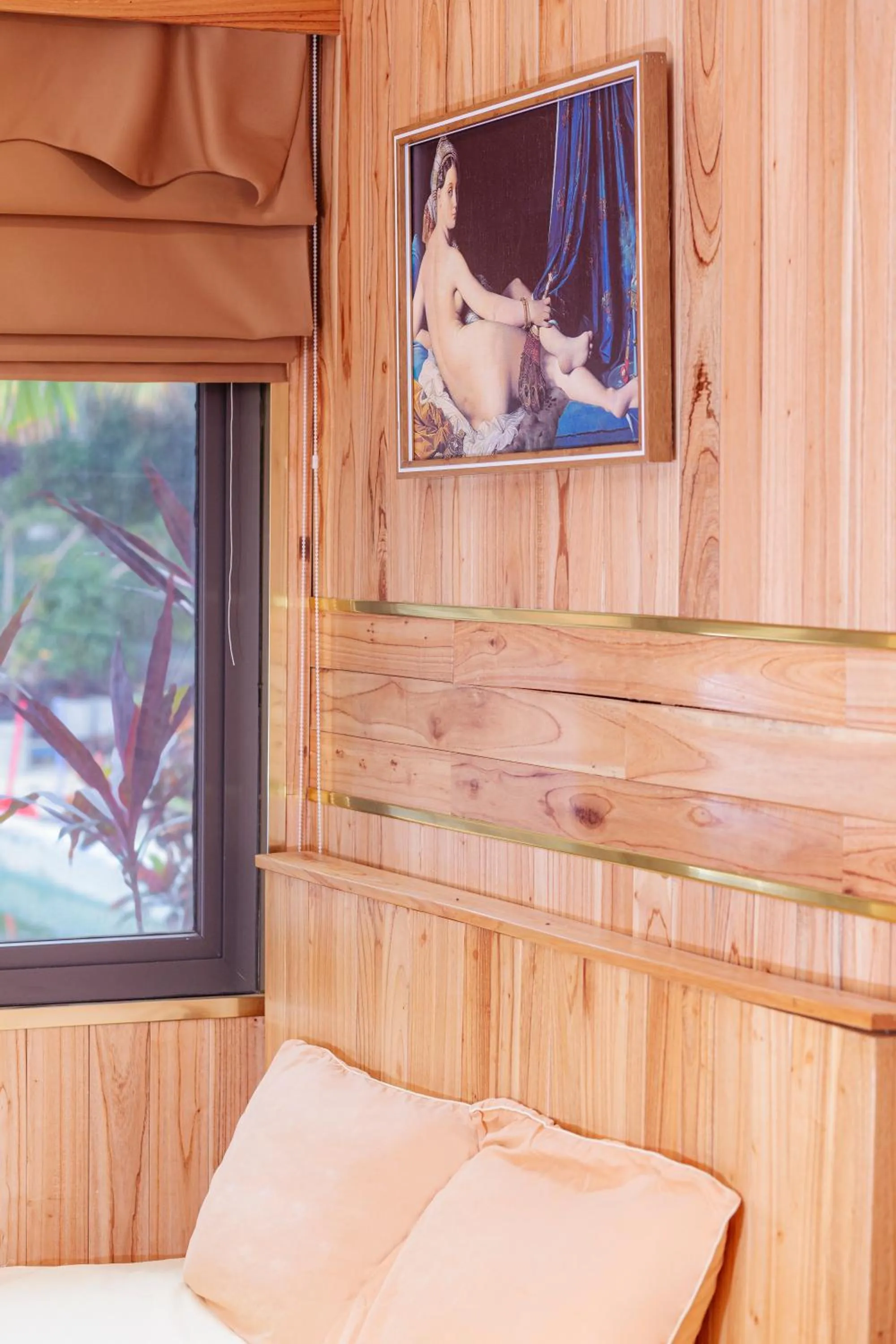 Decorative detail in Republic Hostel Cat Ba