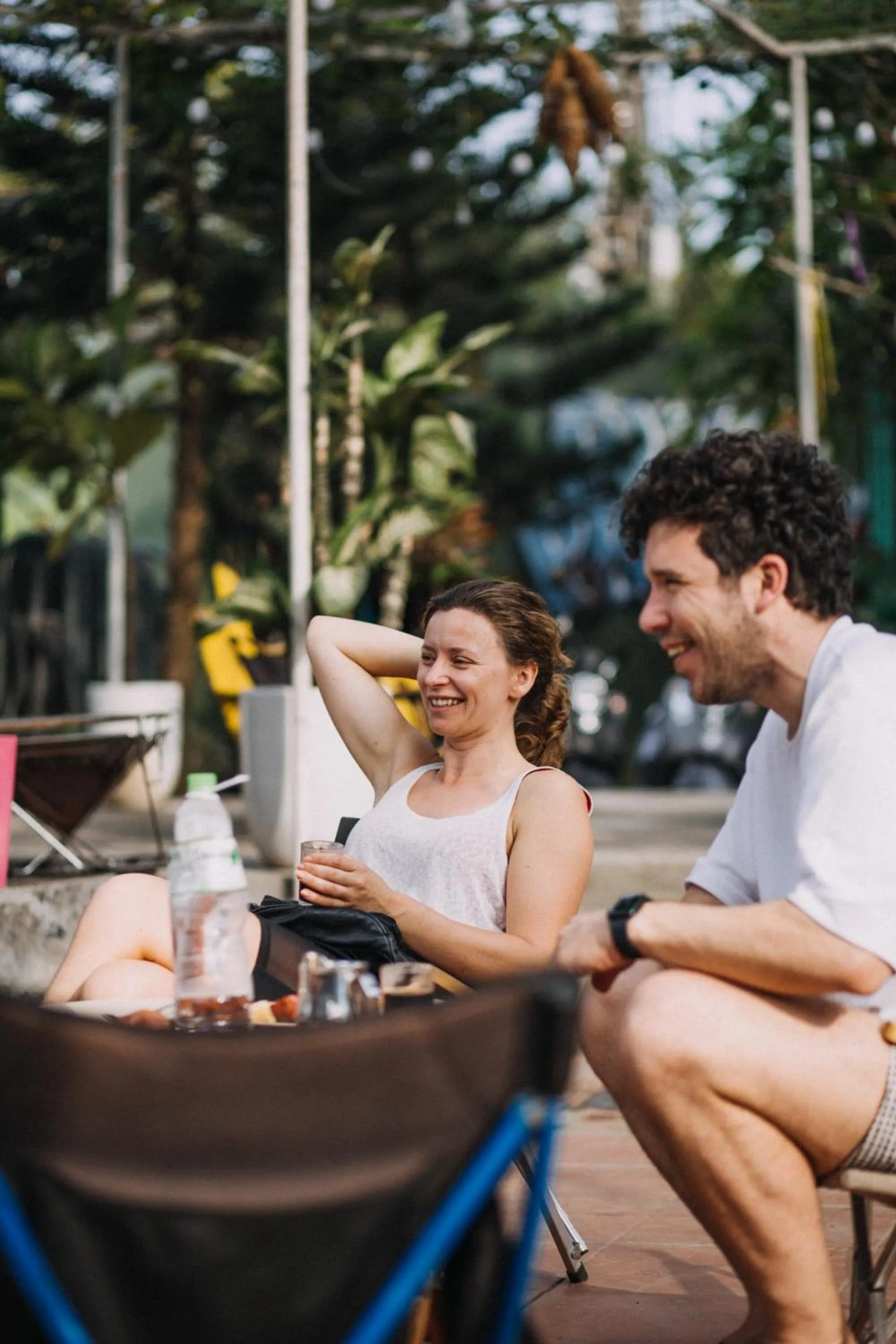 Patio in Republic Hostel Cat Ba