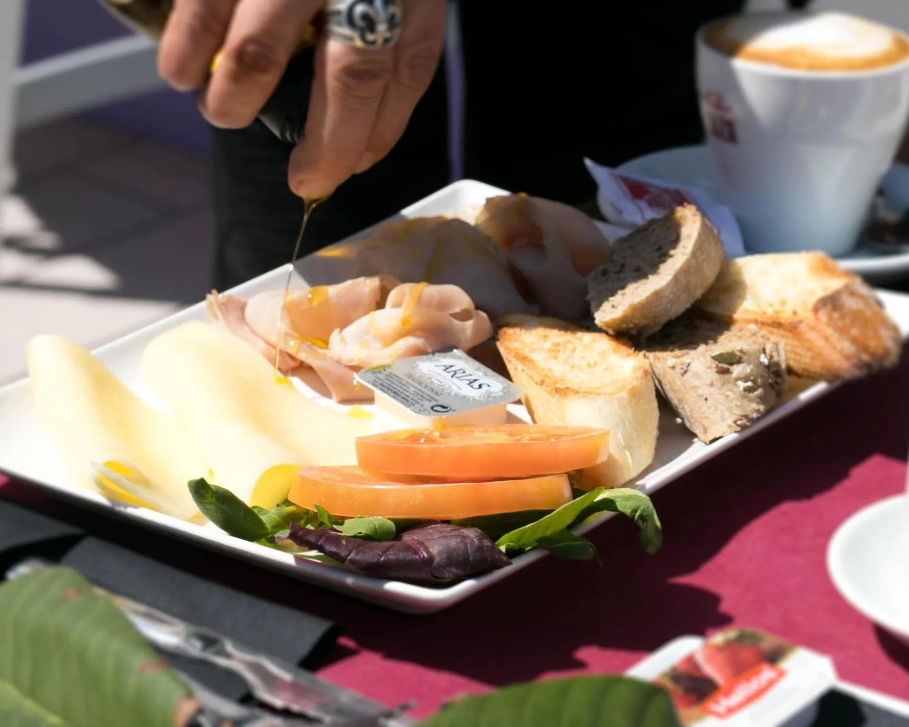 Restaurant/places to eat in The Purple Hotel - Adults Only