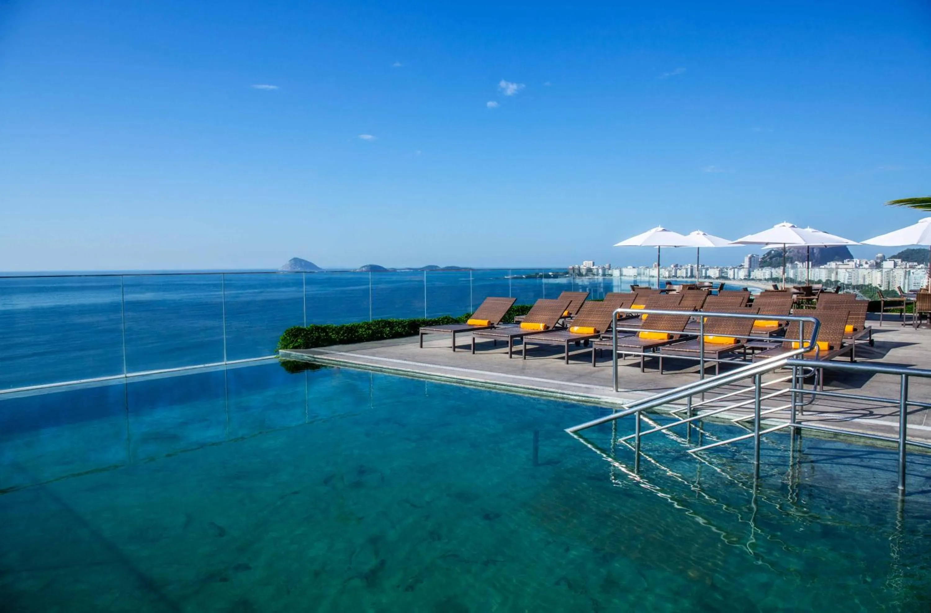 Swimming pool in Windsor Leme Hotel