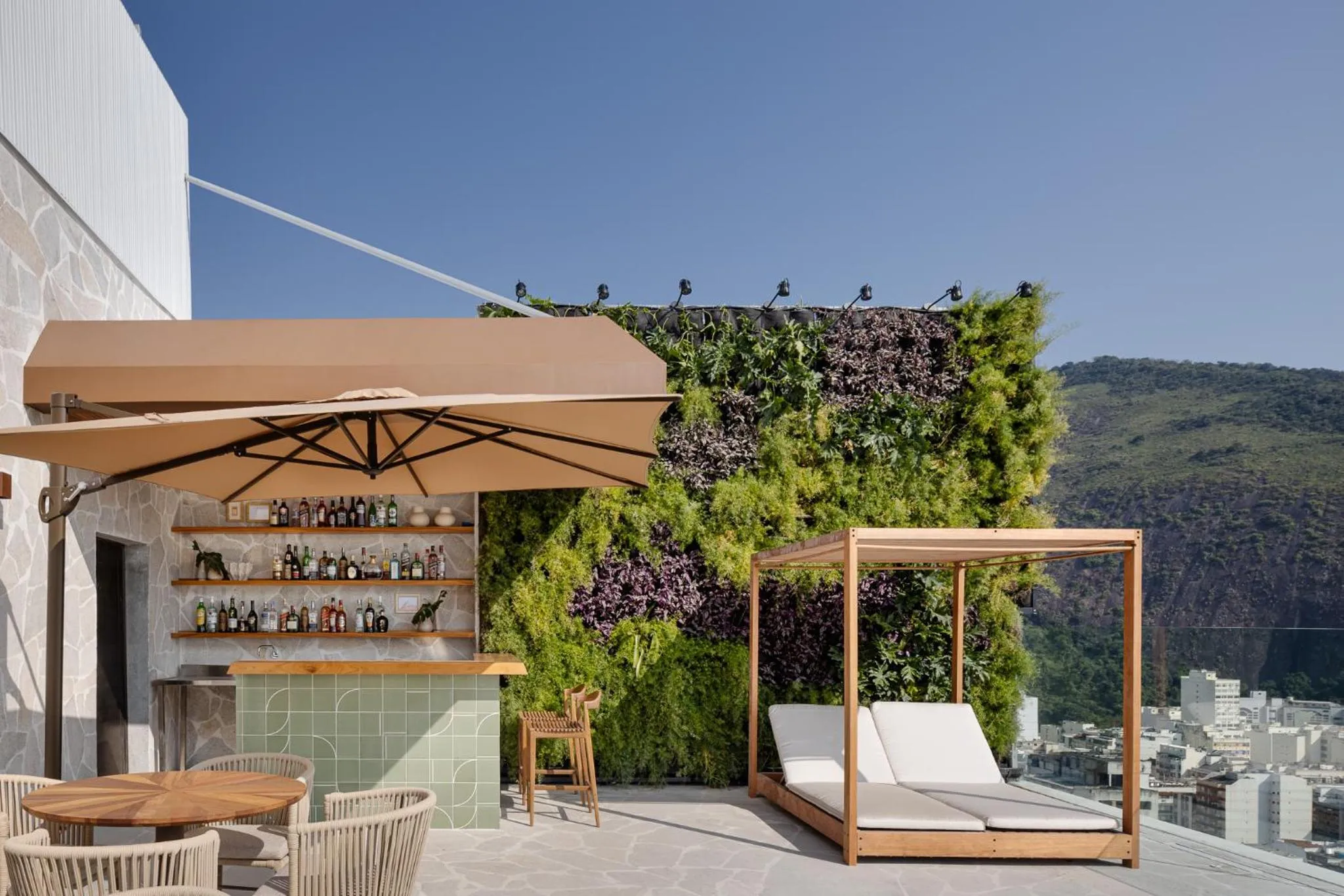 Solarium in Rio Othon Palace